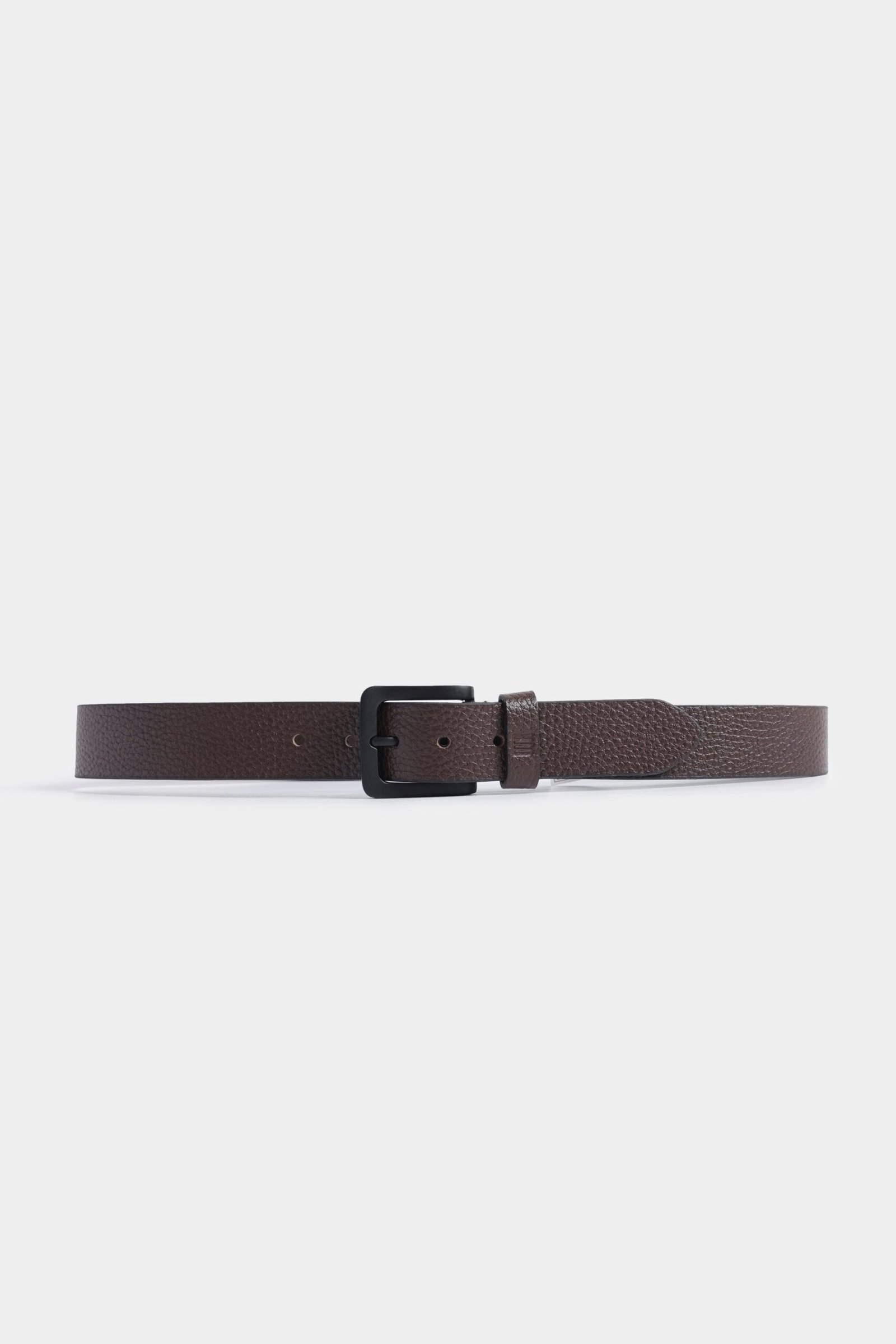 Textured Leather Belt
