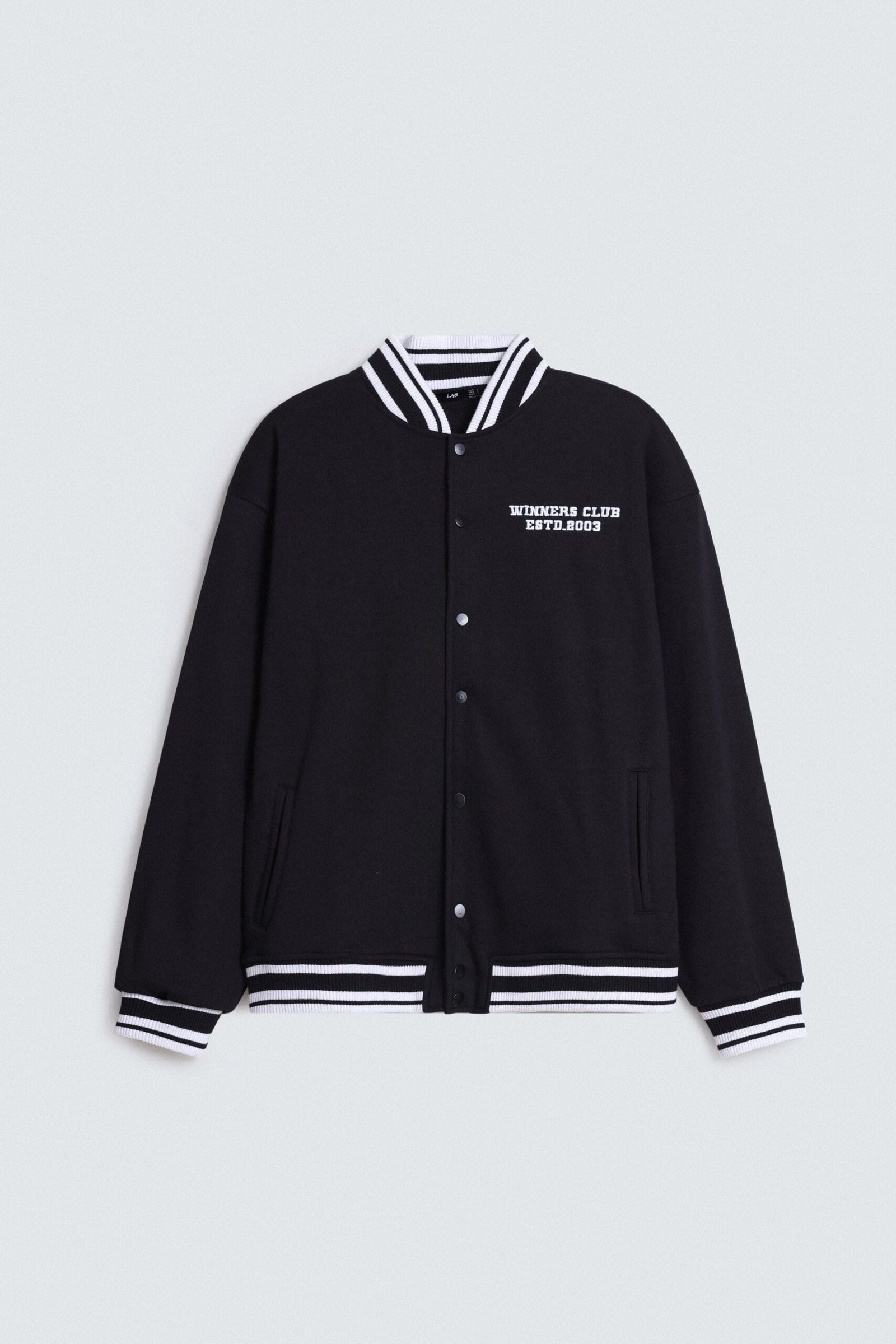 Embroidered Varsity Jacket - Image 5