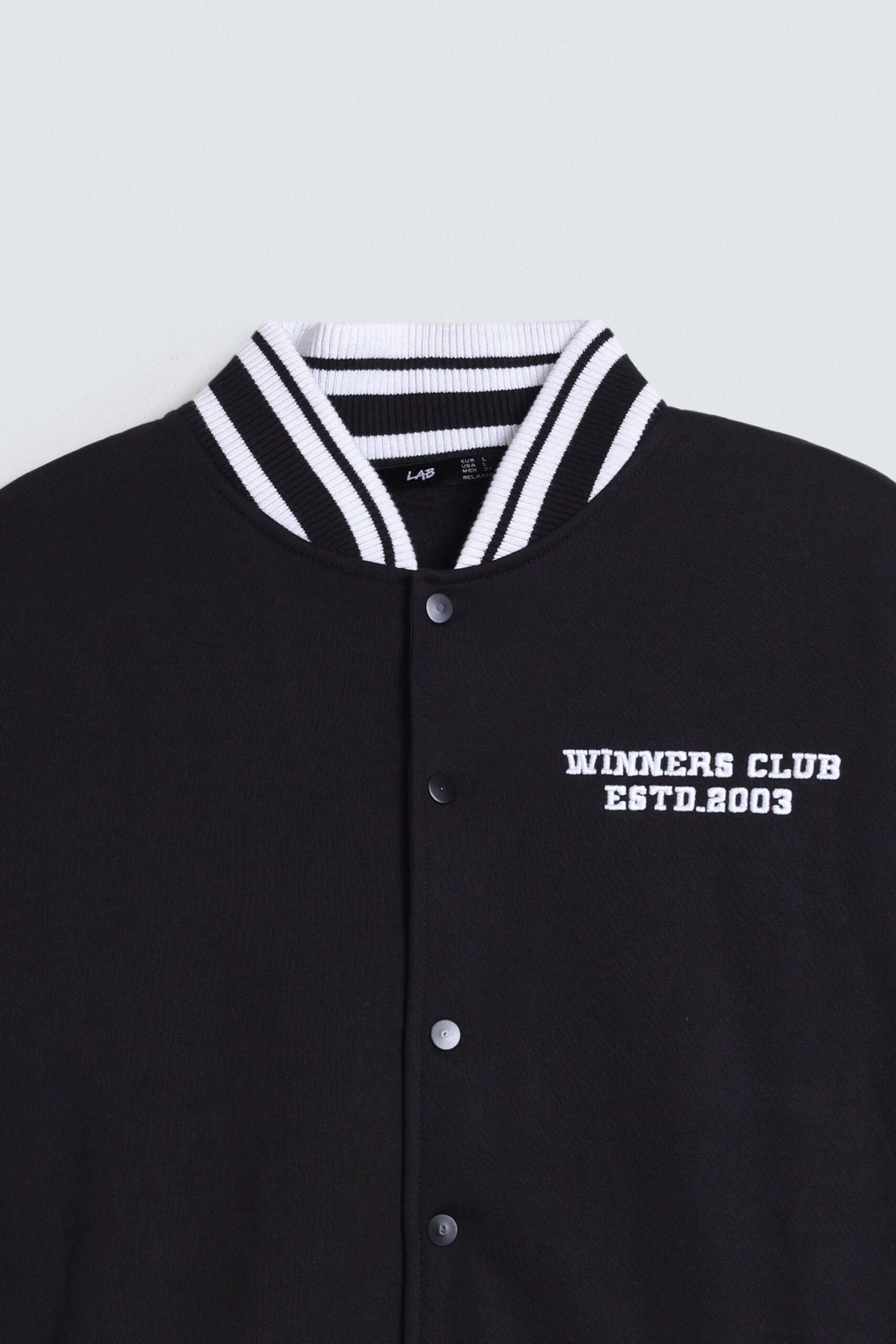 Embroidered Varsity Jacket - Image 6