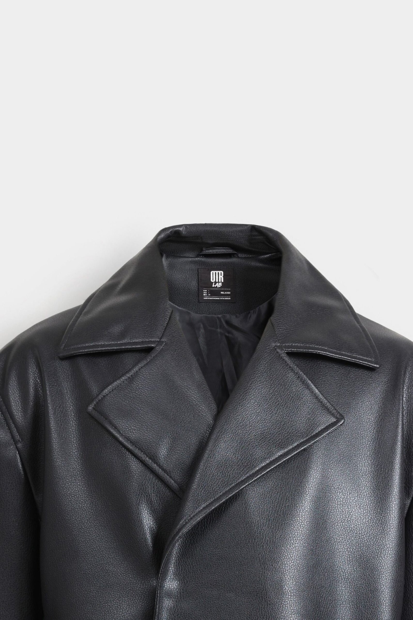 Faux Leather Biker Jacket - Image 6