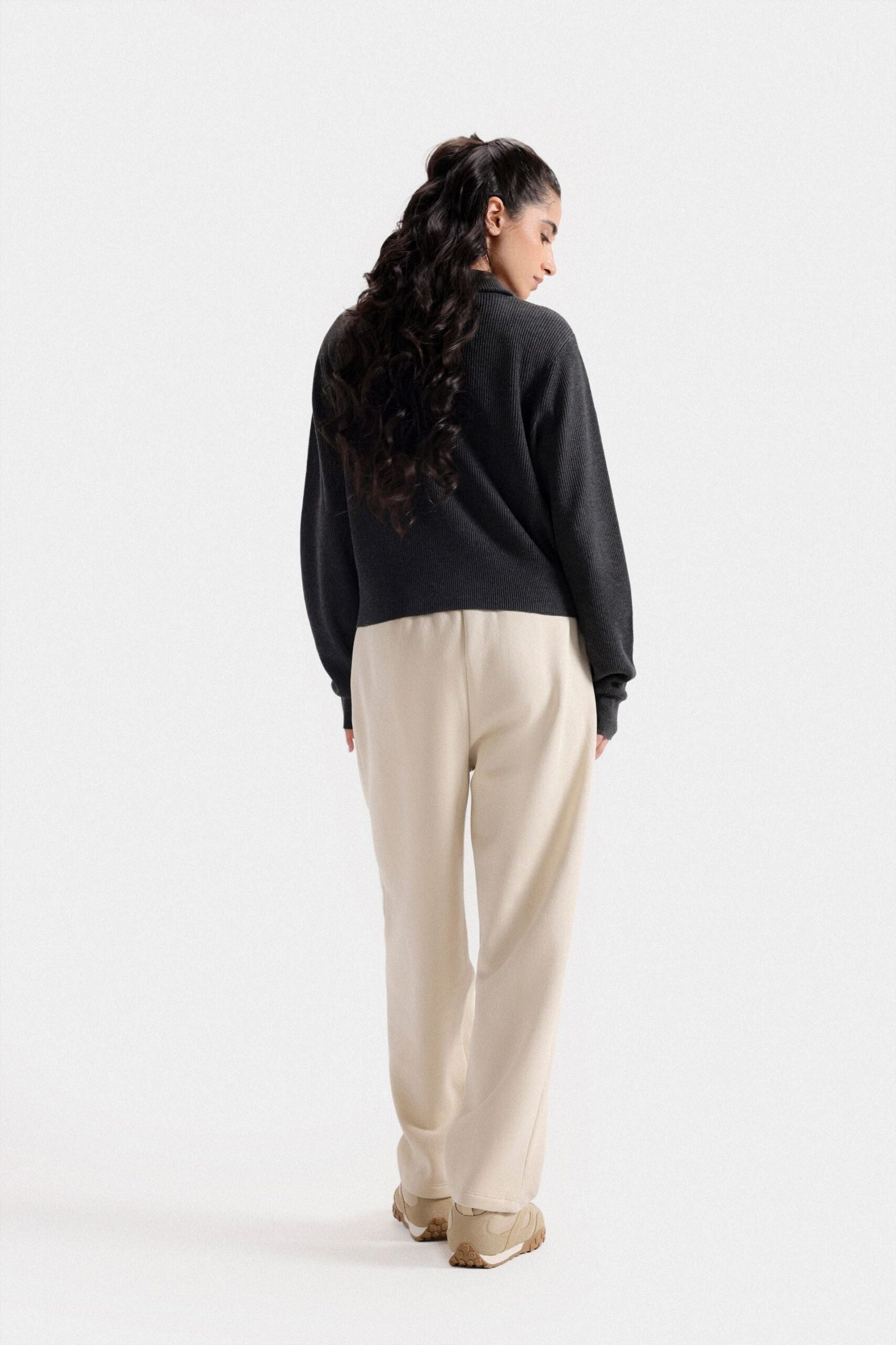 Quarter Zip-Up Sweater - Image 11