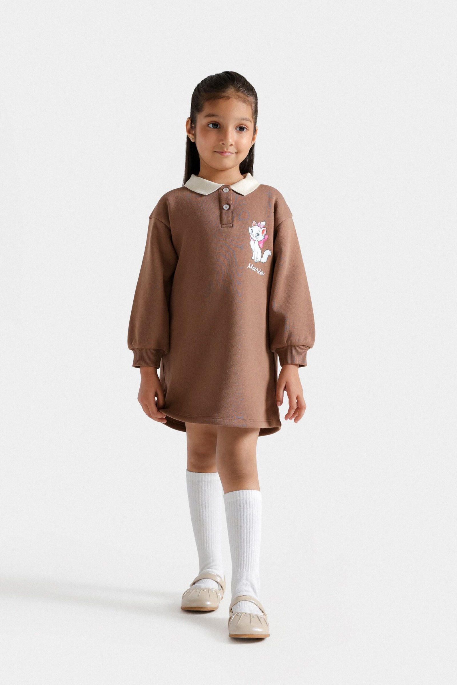 Graphic Polo Dress - Image 4