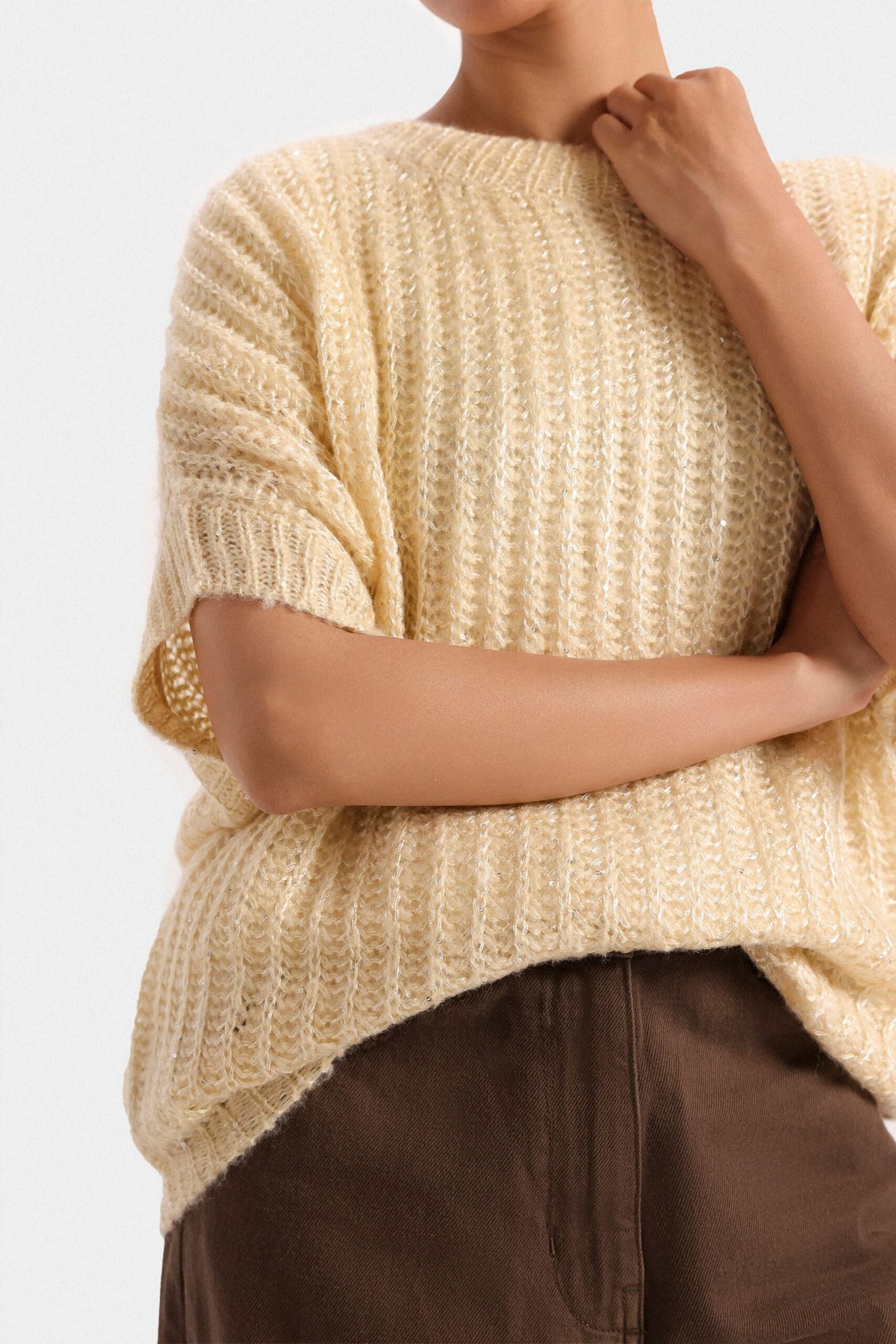 Cable Knitted Sweater - Image 2