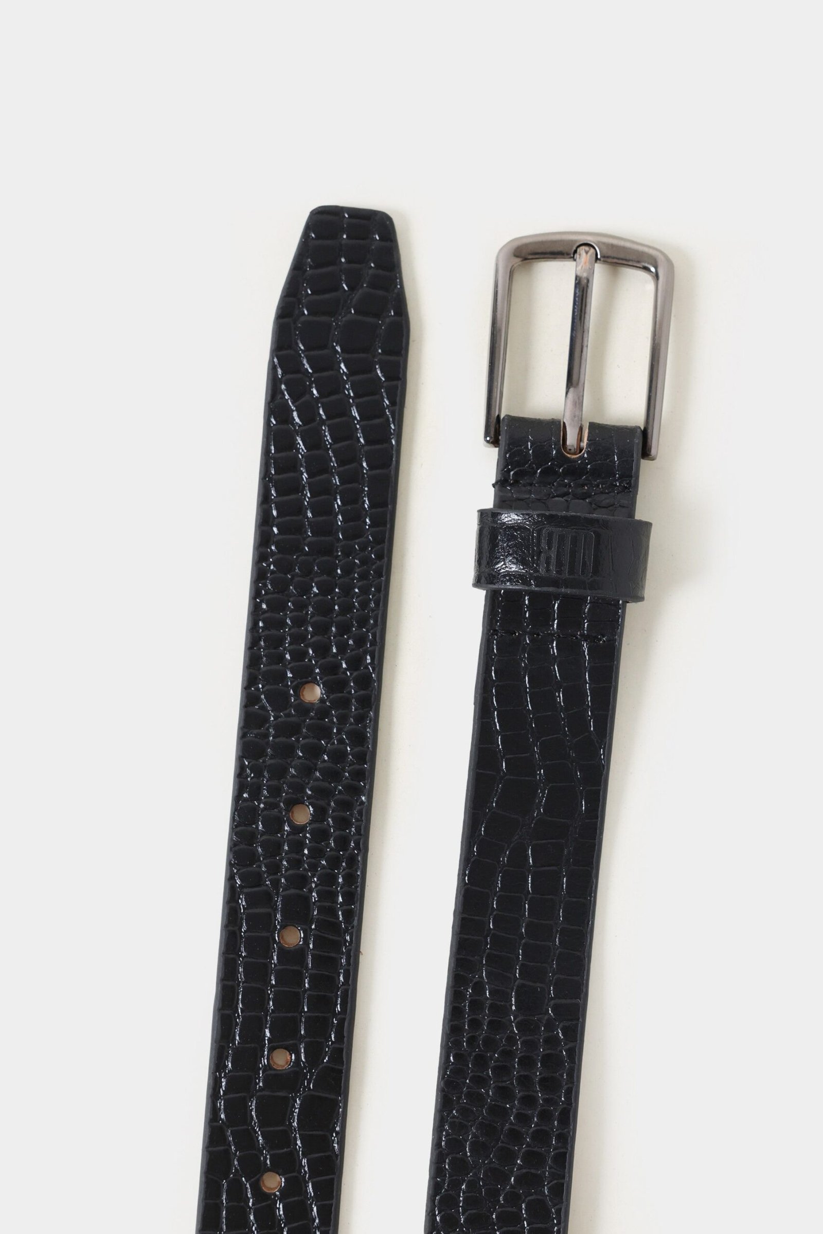 Textured Leather Belt - Image 3