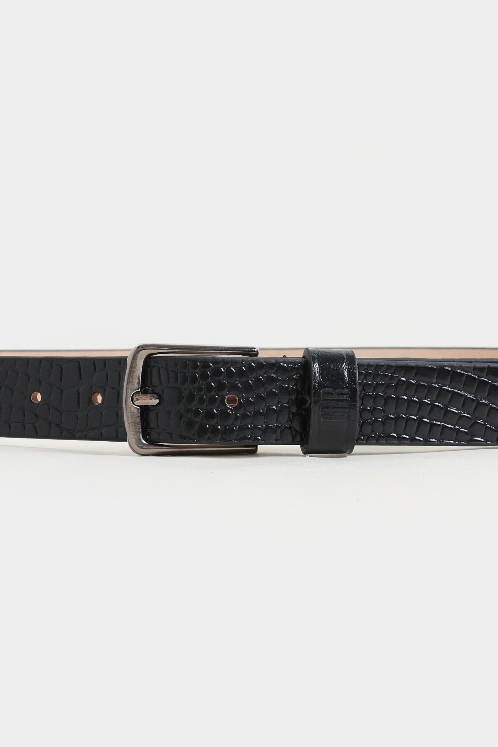 Textured Leather Belt - Image 2