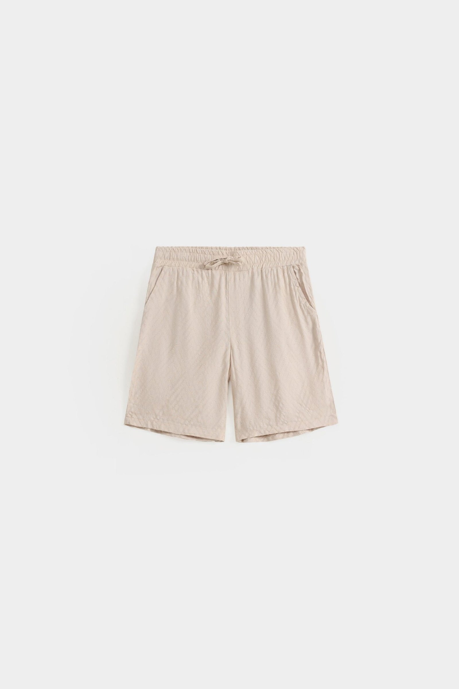Jacquard Print Shorts
