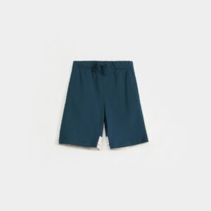 Color-Block Knit Shorts
