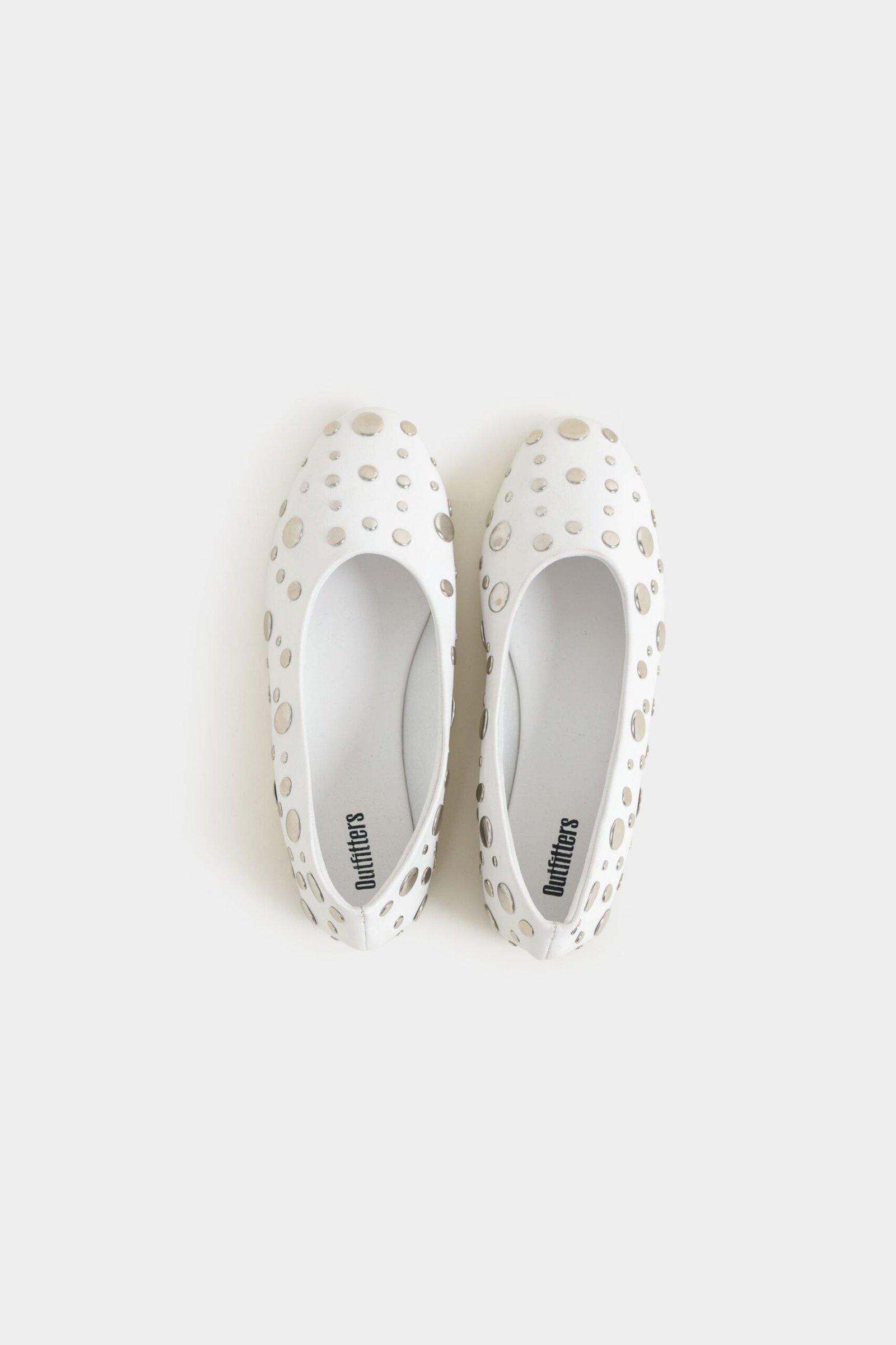 Studded Ballet Pumps - Image 3