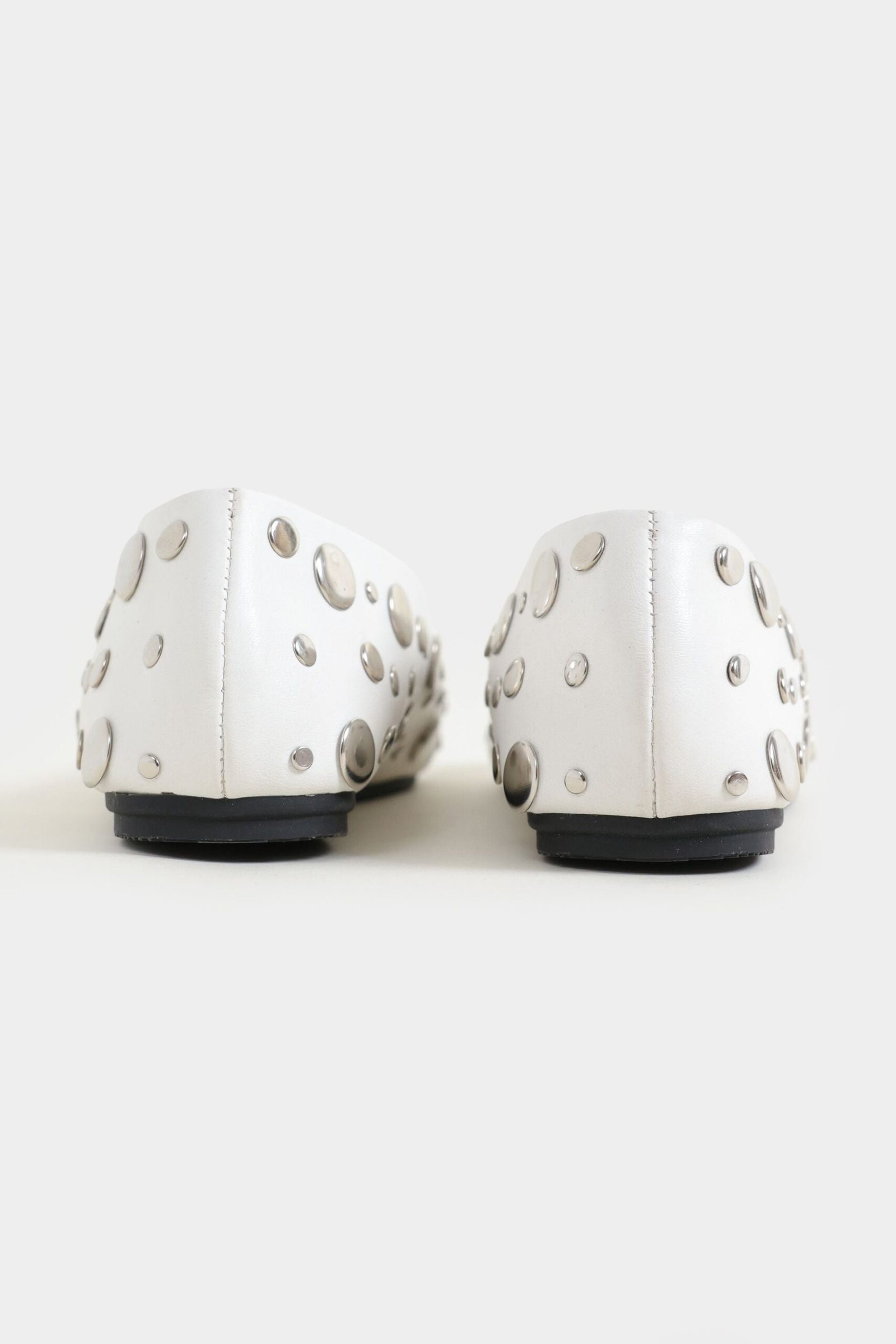 Studded Ballet Pumps - Image 4