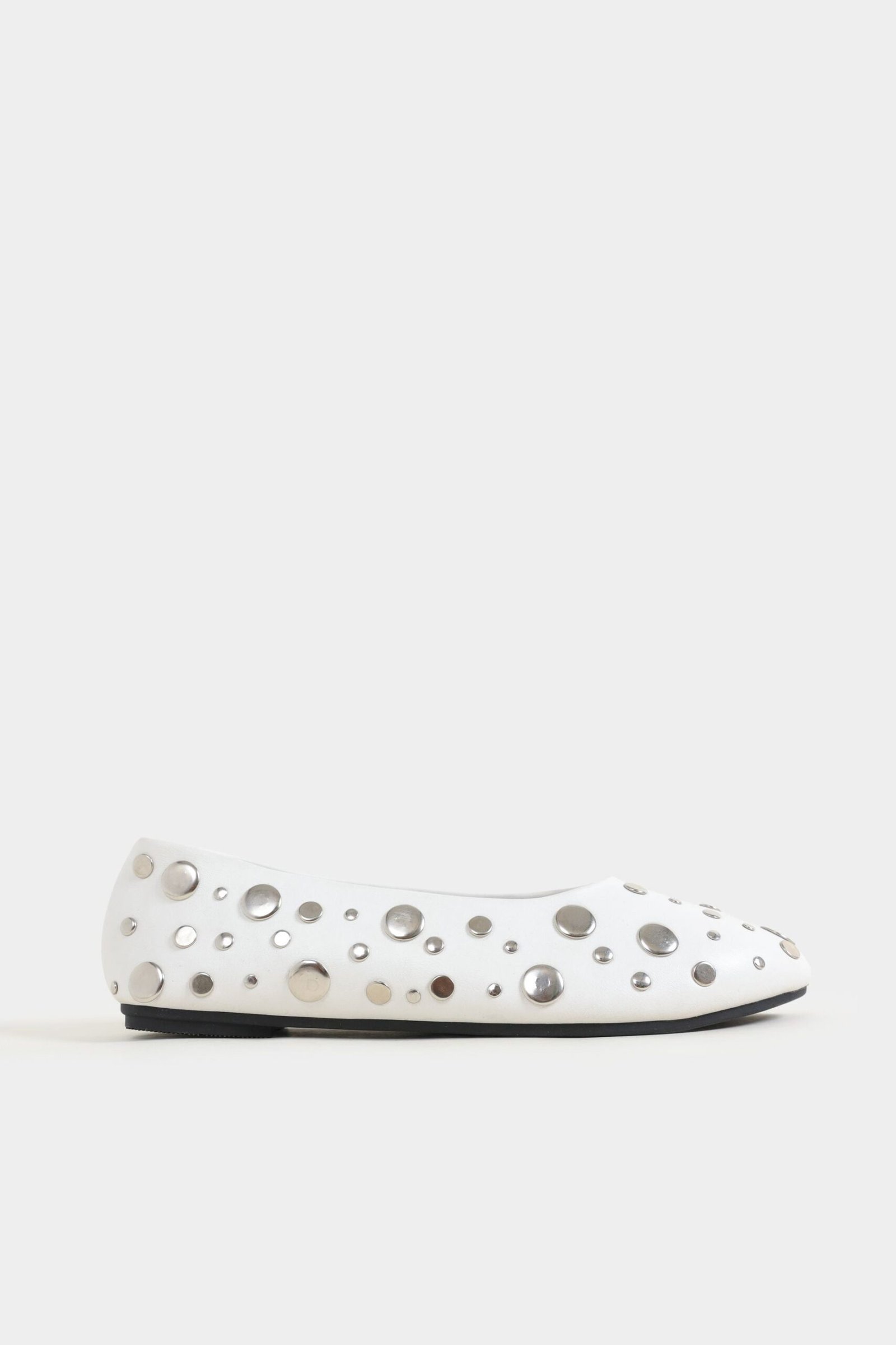Studded Ballet Pumps