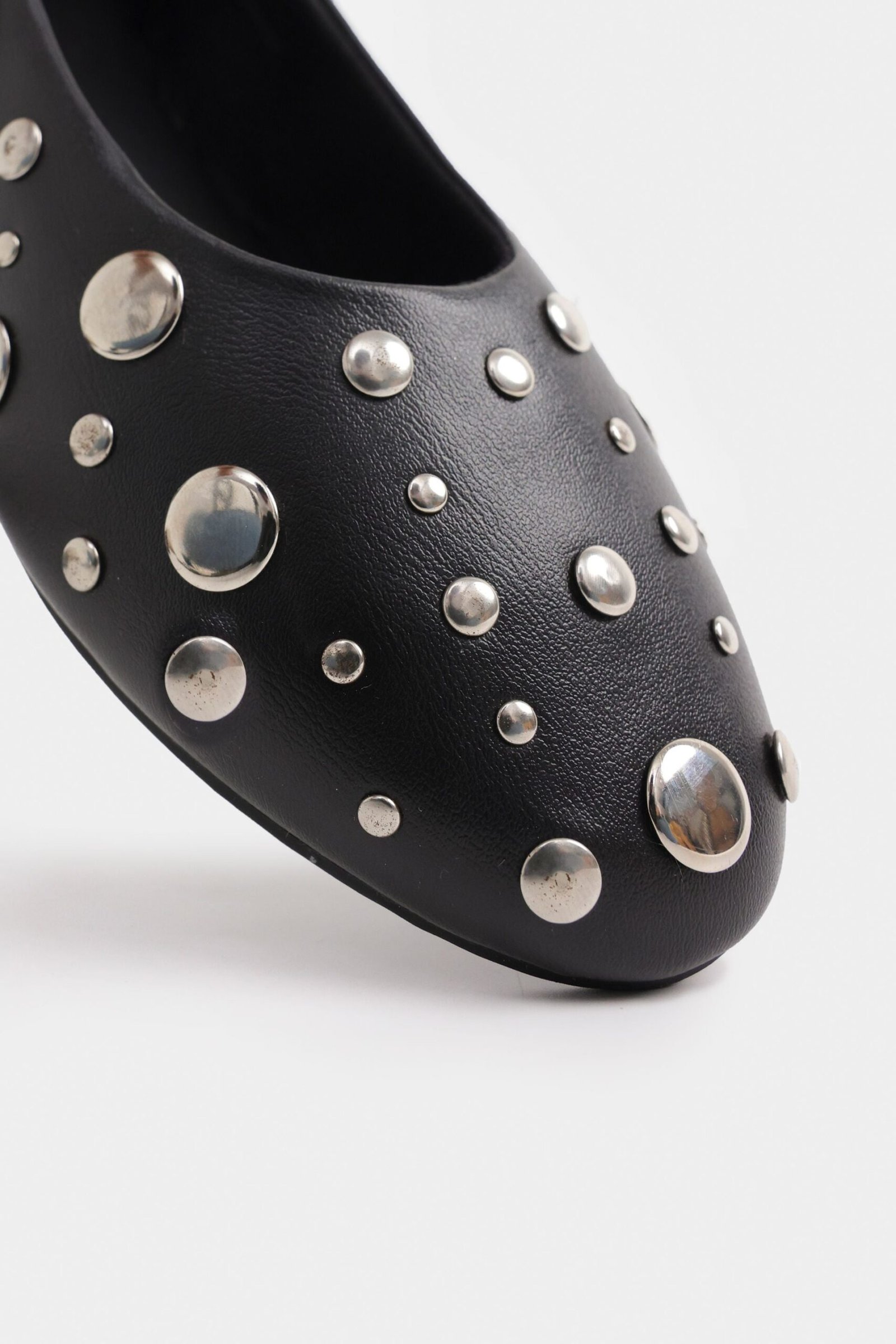 Studded Ballet Pumps - Image 7