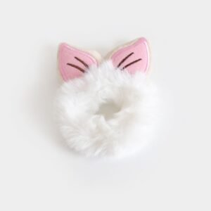 Soft Fur Kitty Scrunchie