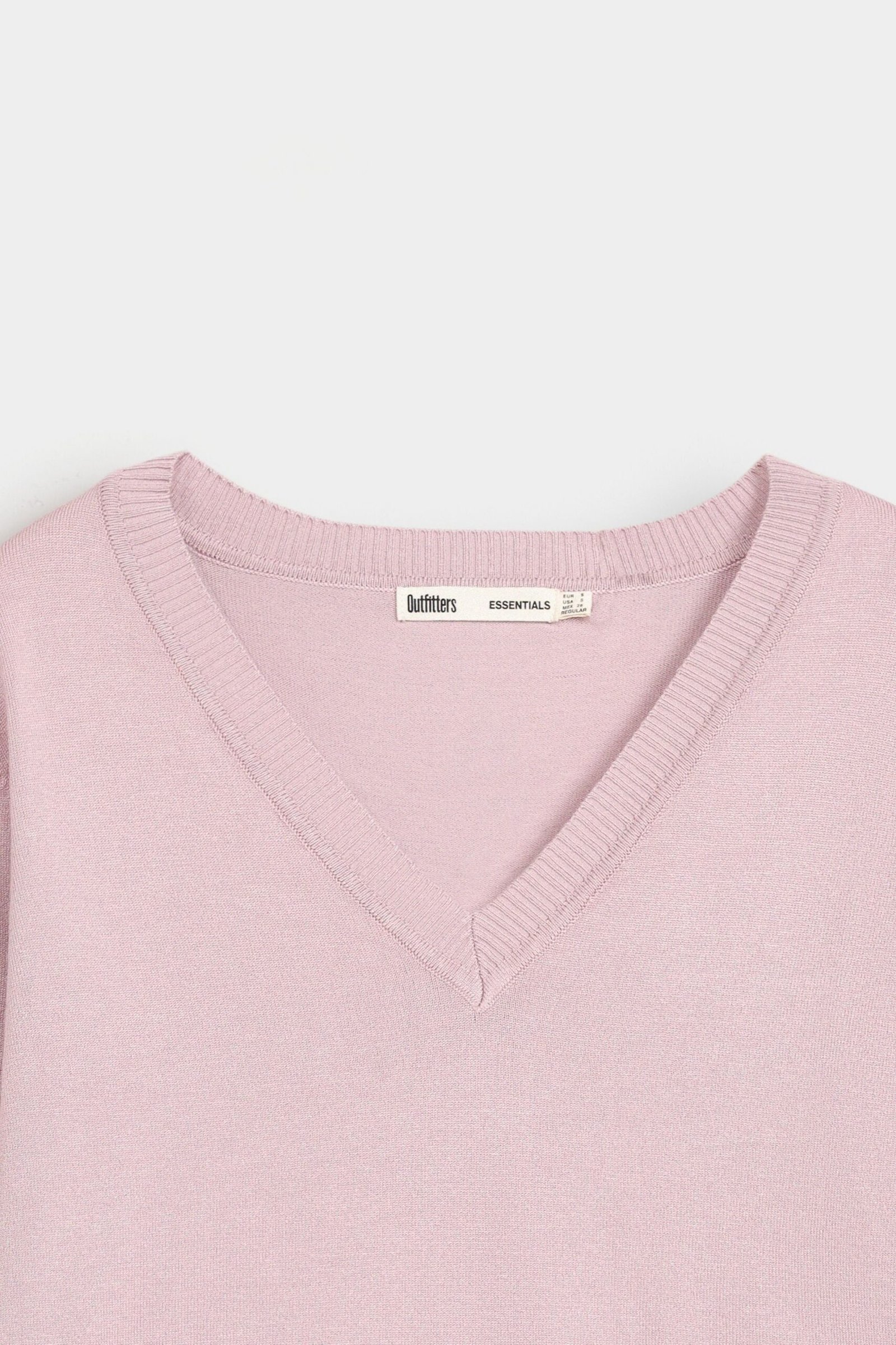 Basic V-Neck Sweater - Image 6