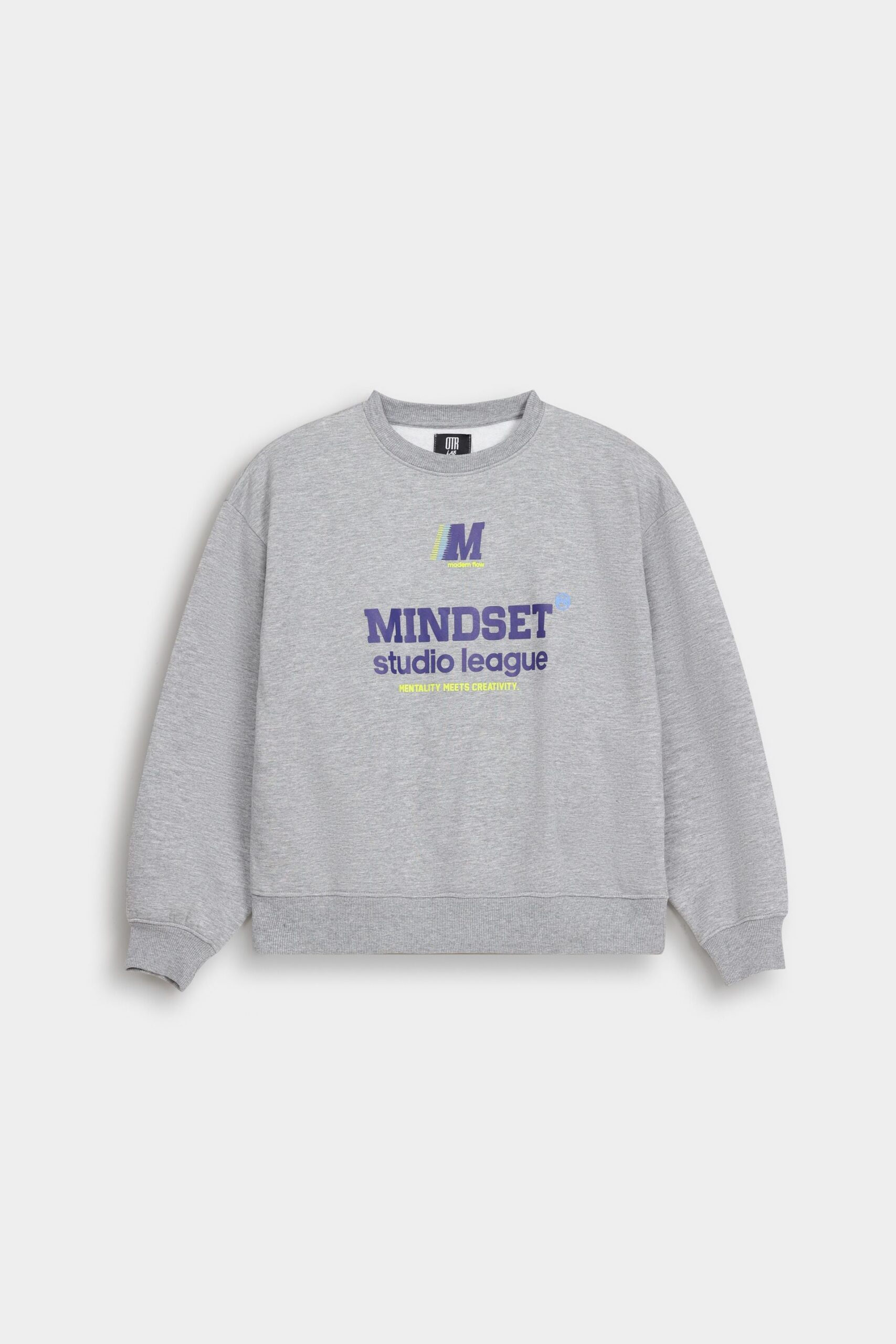 Slogan Print Sweatshirt - Image 5