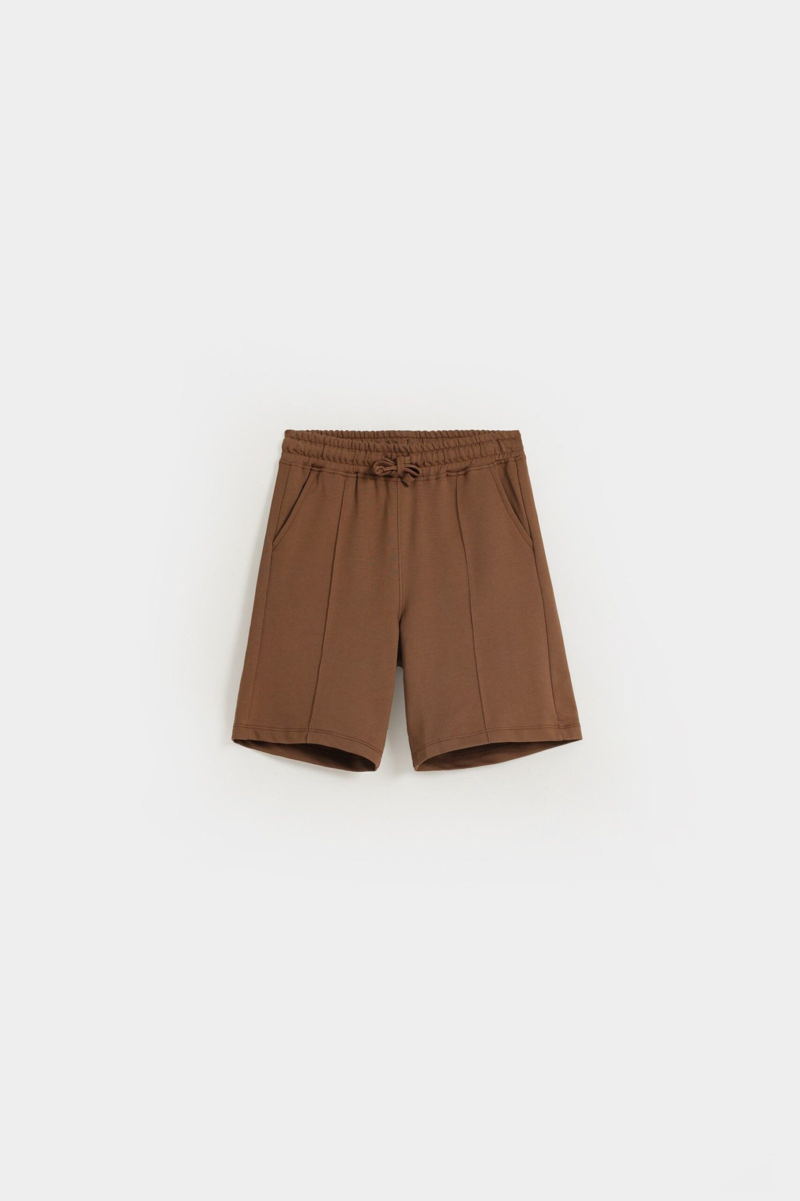 Basic Shorts With Front Pleat Detail - Image 6