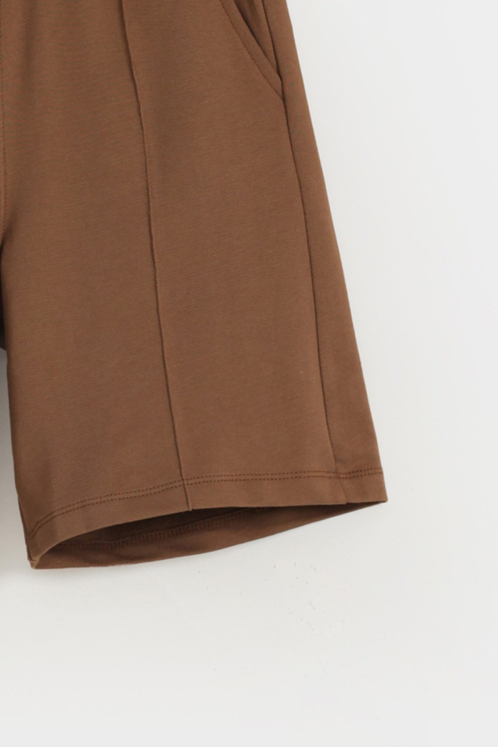 Basic Shorts With Front Pleat Detail - Image 7