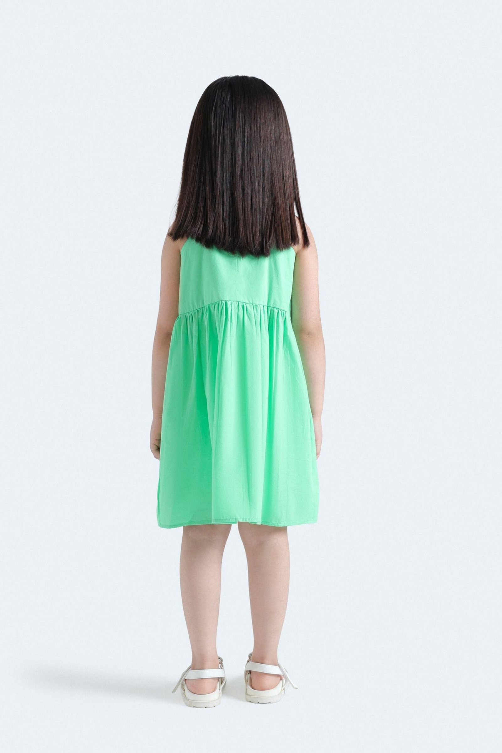 Bow Detailed Knee Length Dress - Image 6
