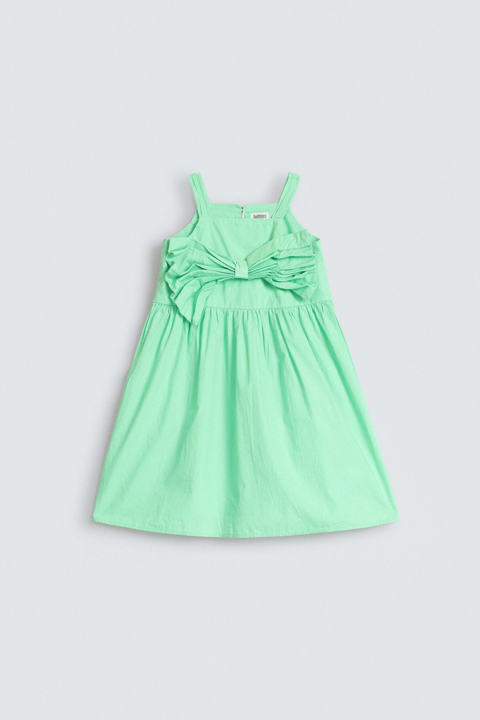 Bow Detailed Knee Length Dress