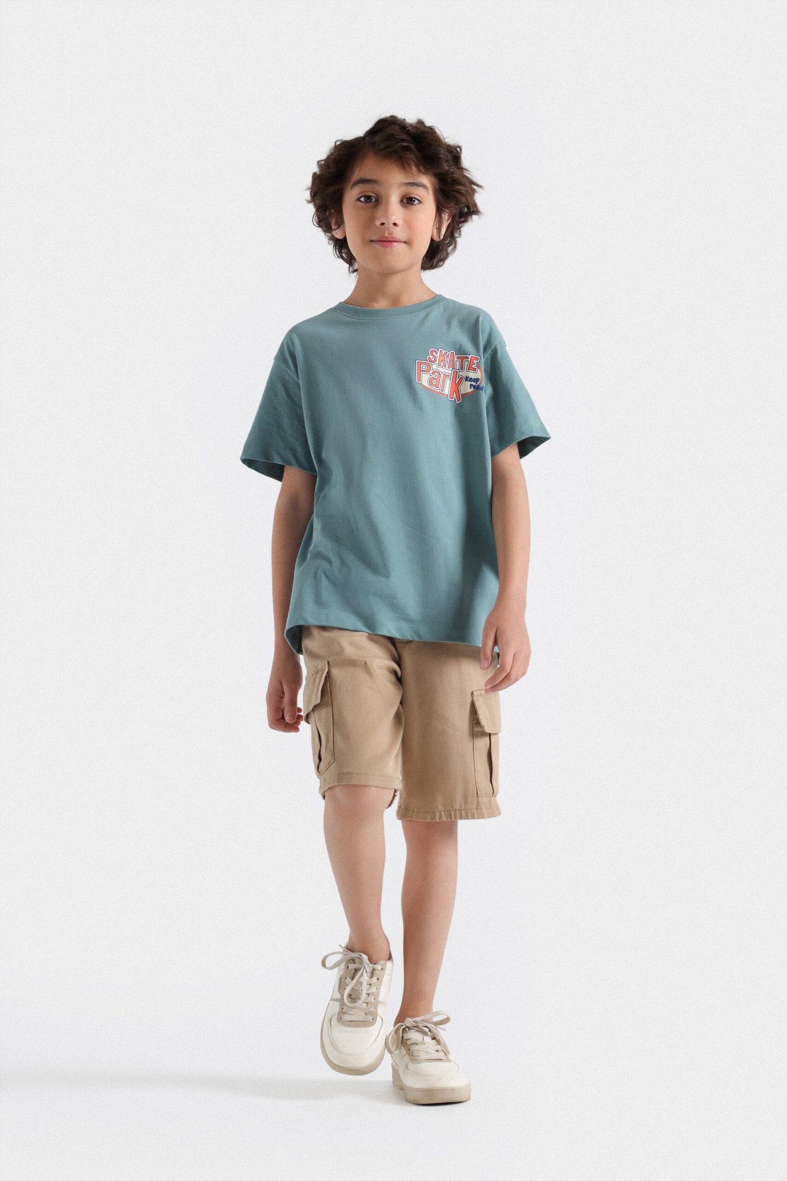 Non Denim Cargo Shorts - Image 4