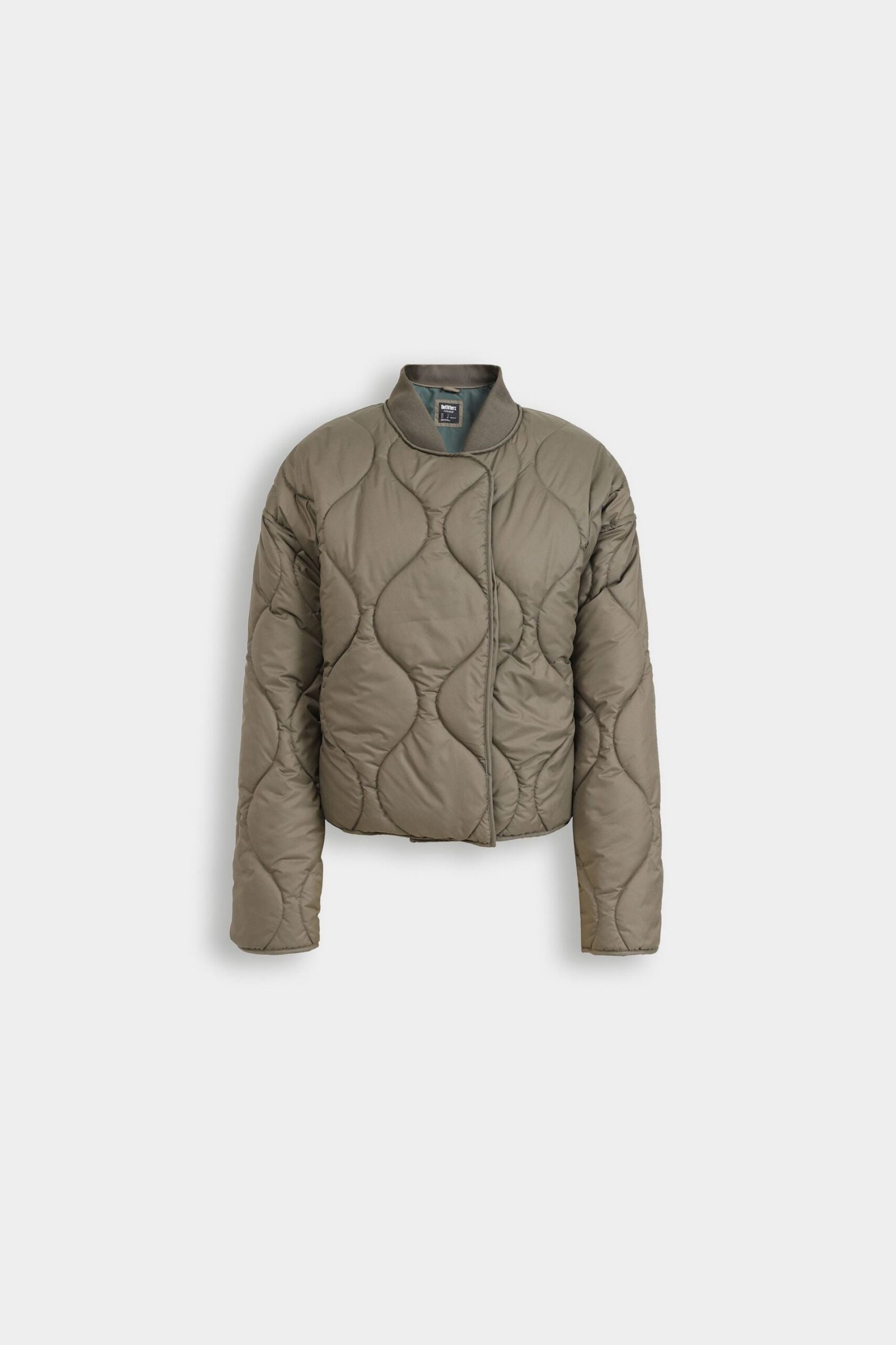 Cropped Quilted Puffer Jacket - Image 6