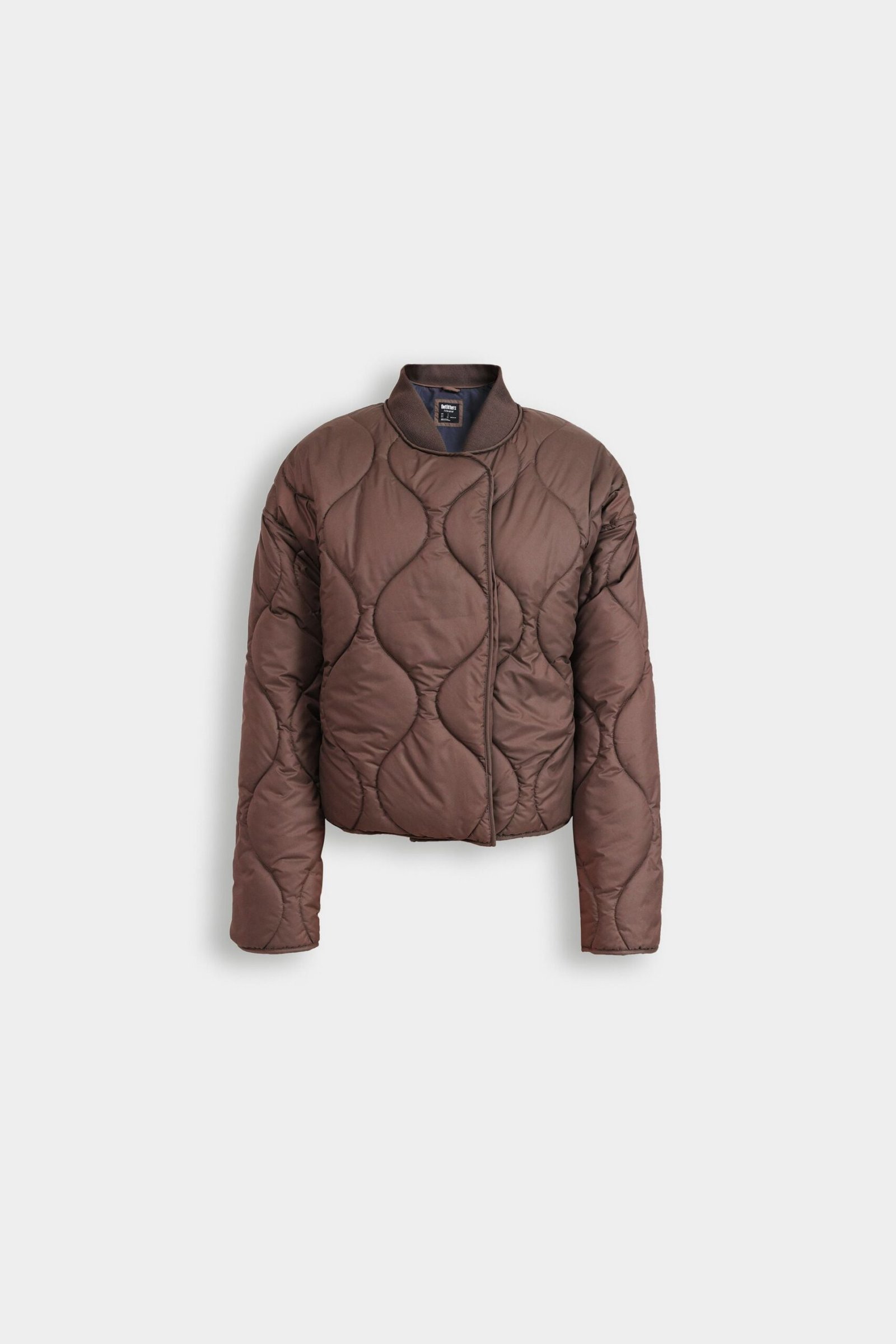 Cropped Quilted Puffer Jacket - Image 13