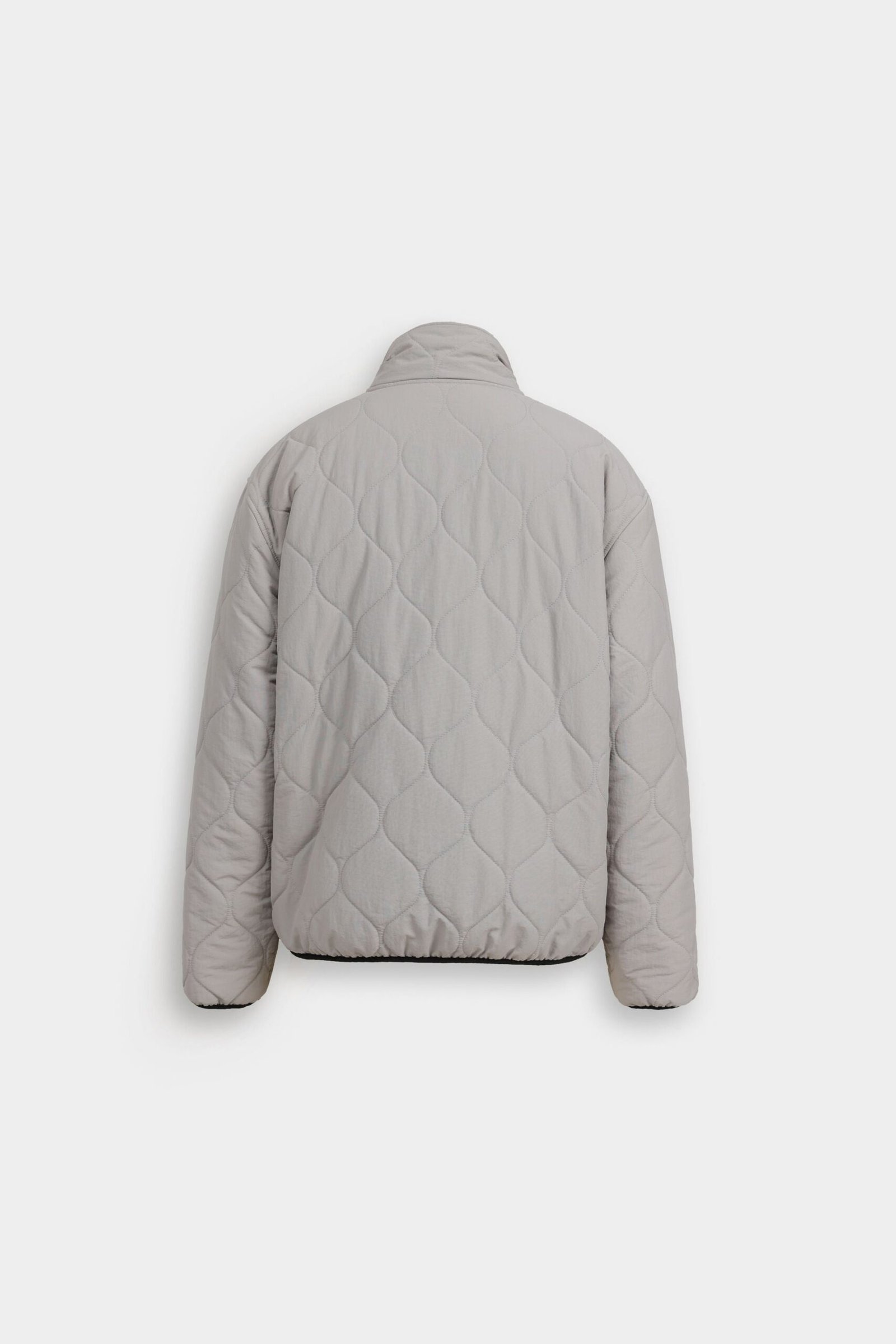 Mock-Neck Quilted Puffer Jacket - Image 7