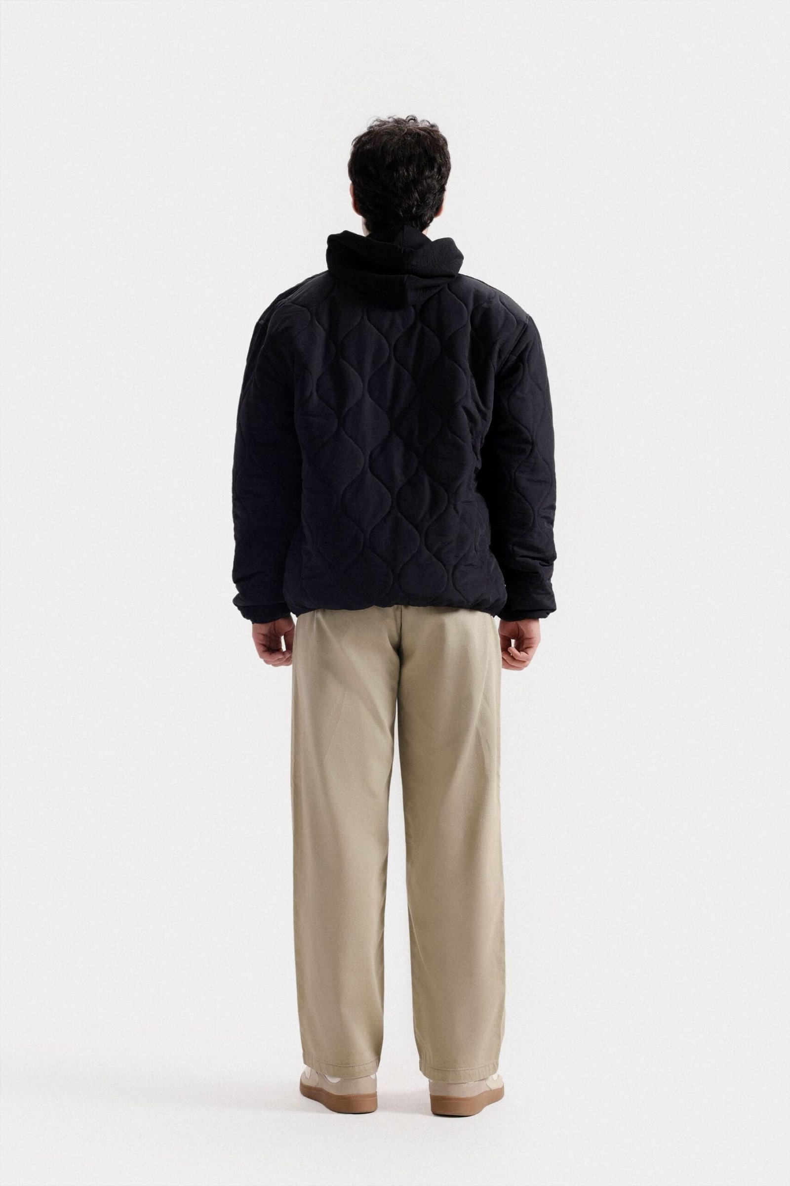 Mock-Neck Quilted Puffer Jacket - Image 11
