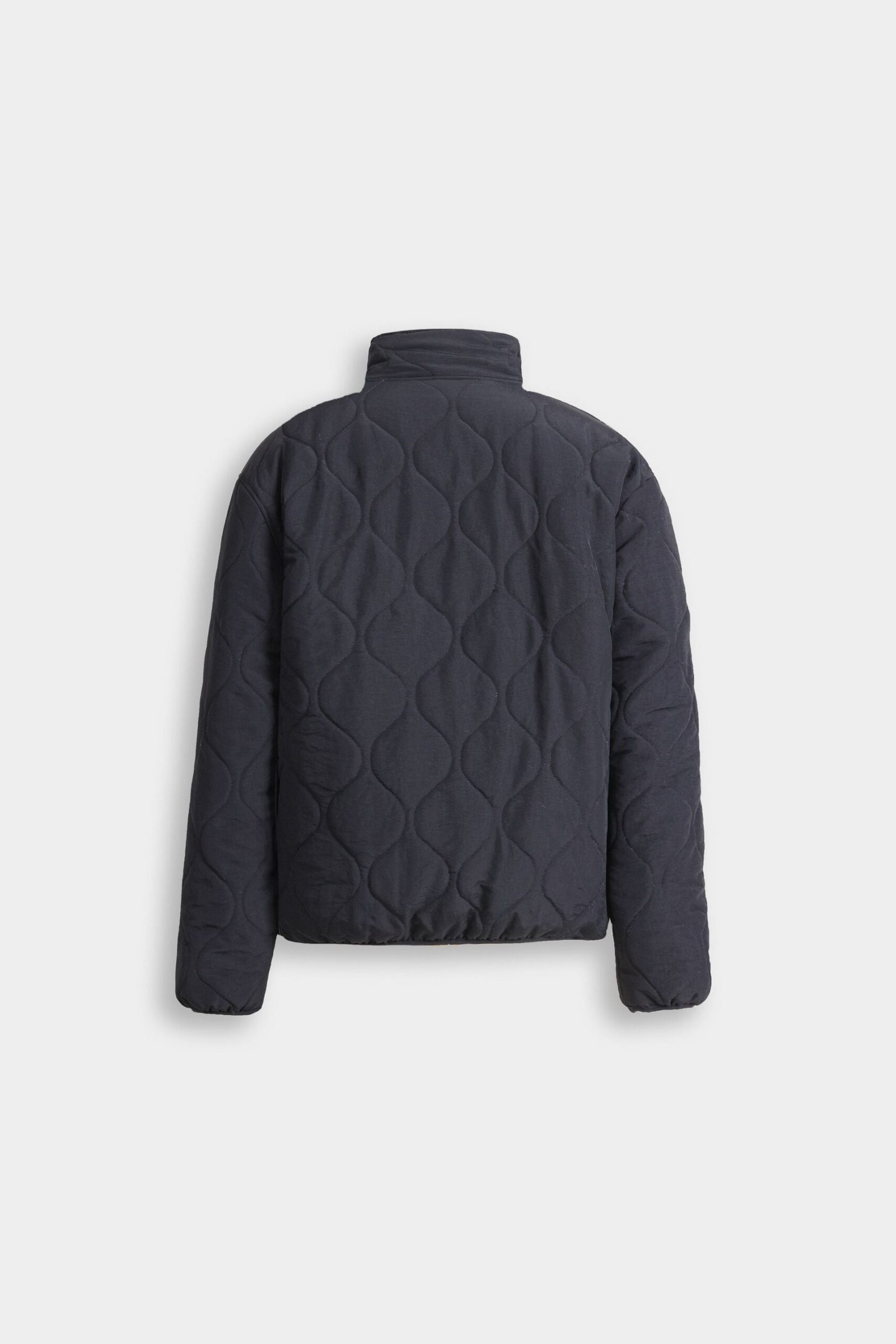 Mock-Neck Quilted Puffer Jacket - Image 14