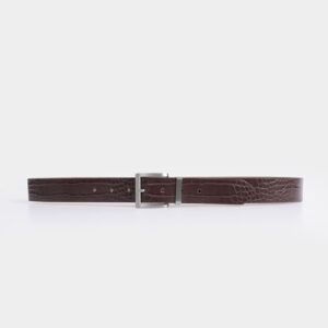 Textured Leather Belt