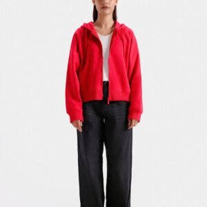 Super Cropped Zipper Hoodie