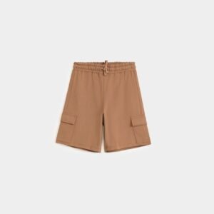Basic Knit Cargo Shorts