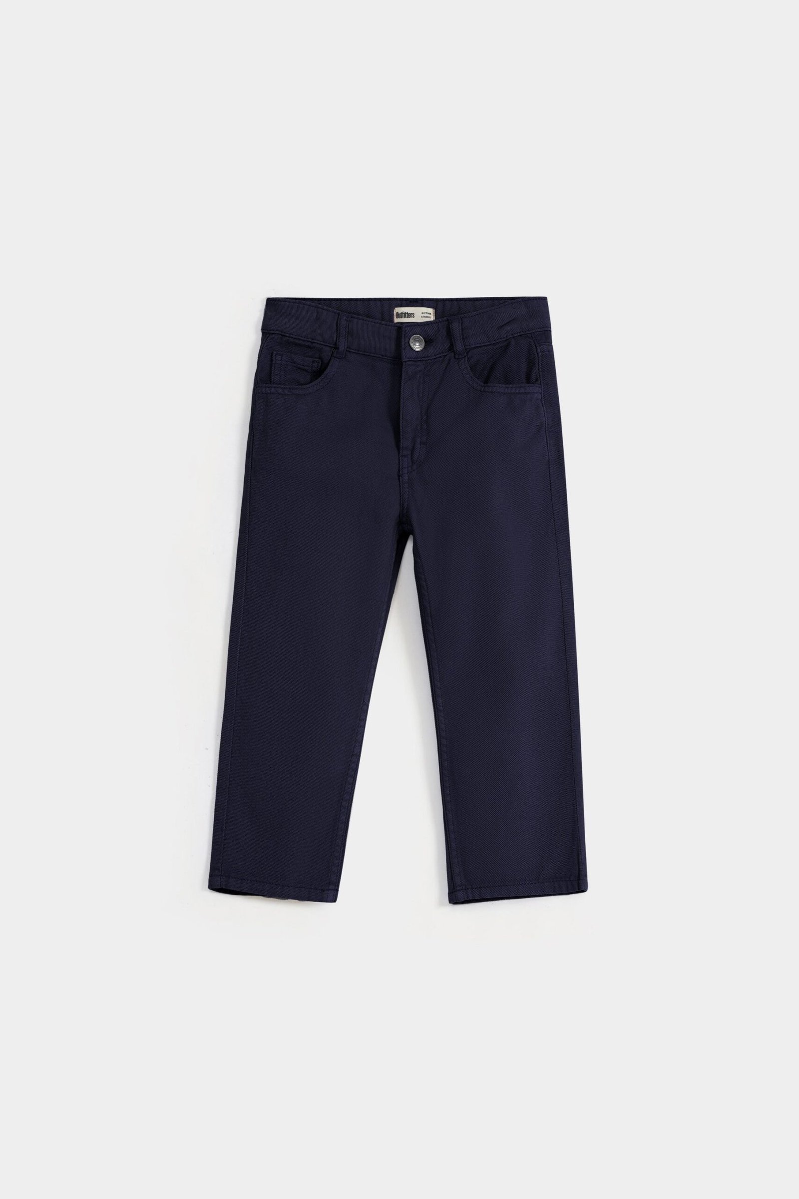 Basic Straight Fit Trousers - Image 7