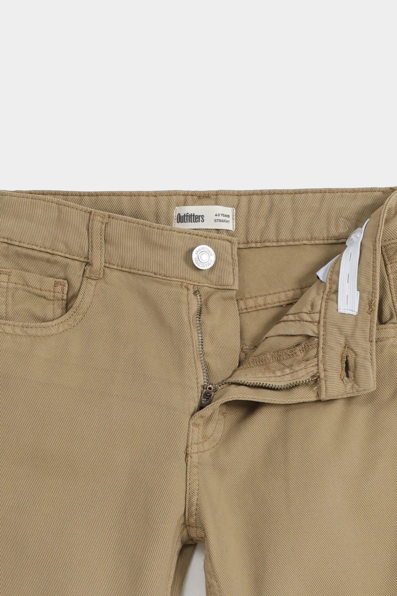 Basic Straight Fit Trousers - Image 2
