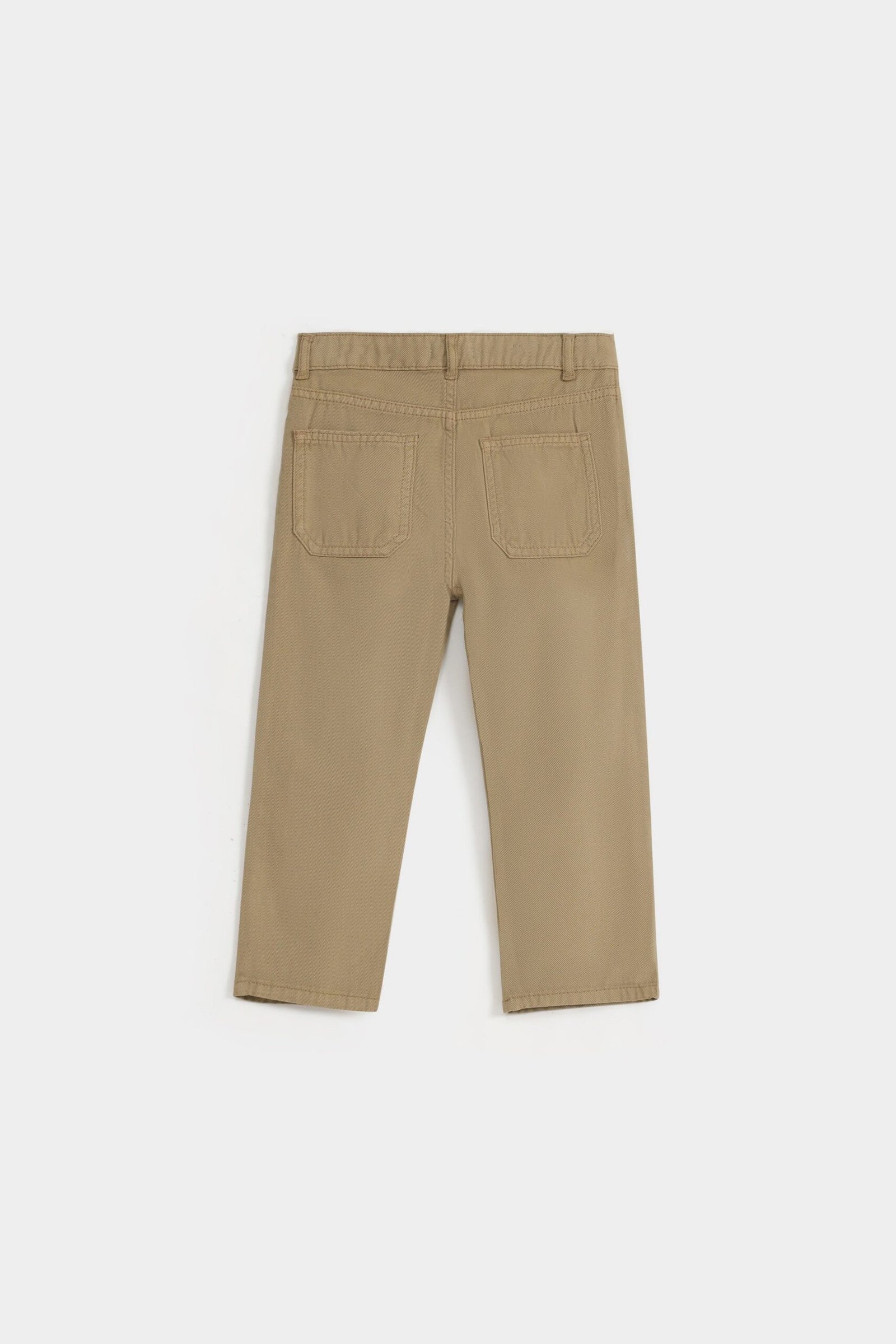 Basic Straight Fit Trousers - Image 4