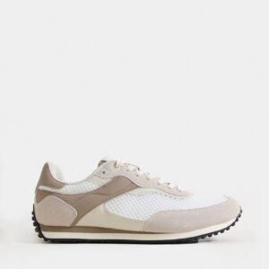 Contrast Mesh Sneakers