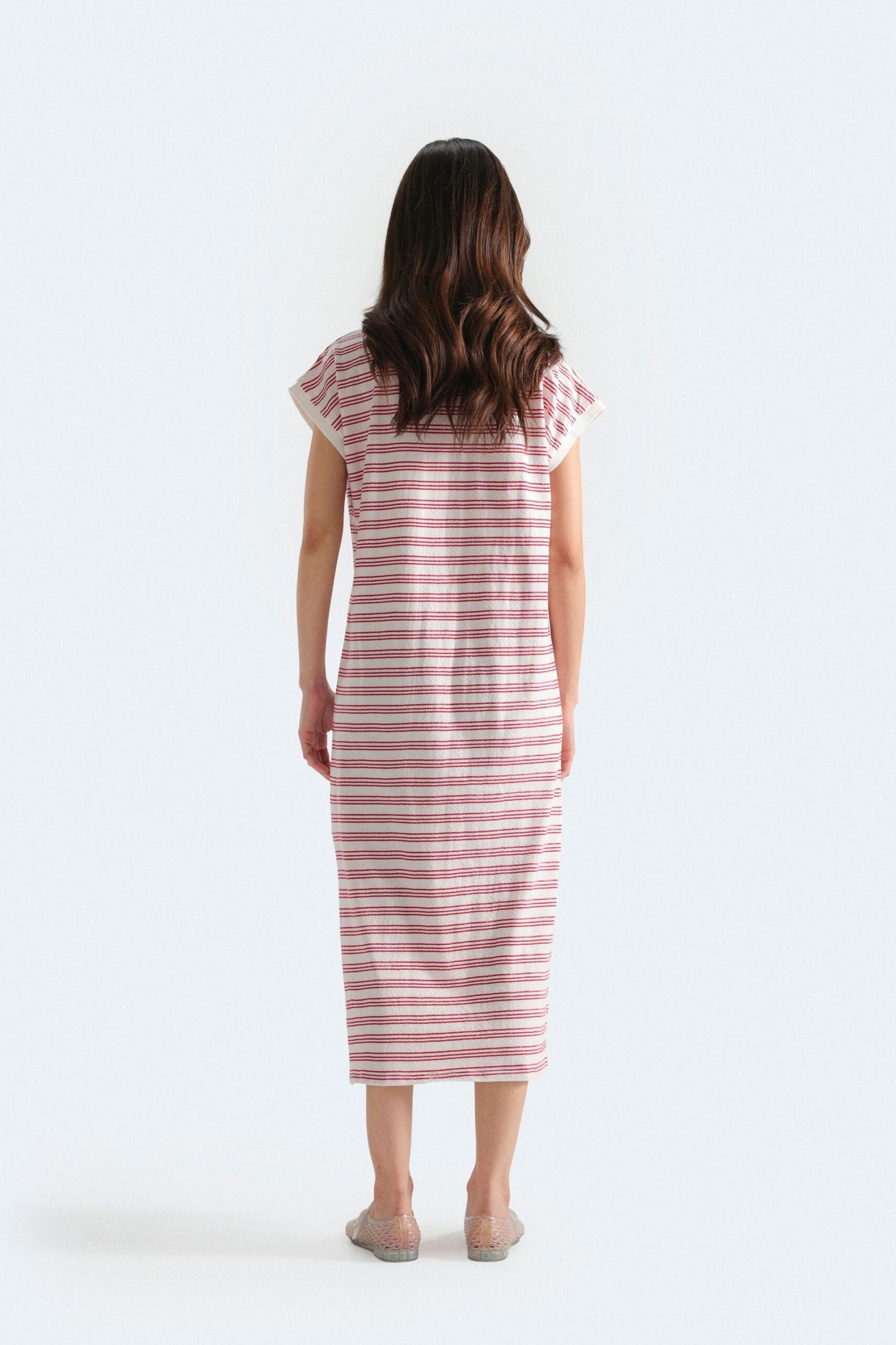 Striped Polo Dress - Image 11