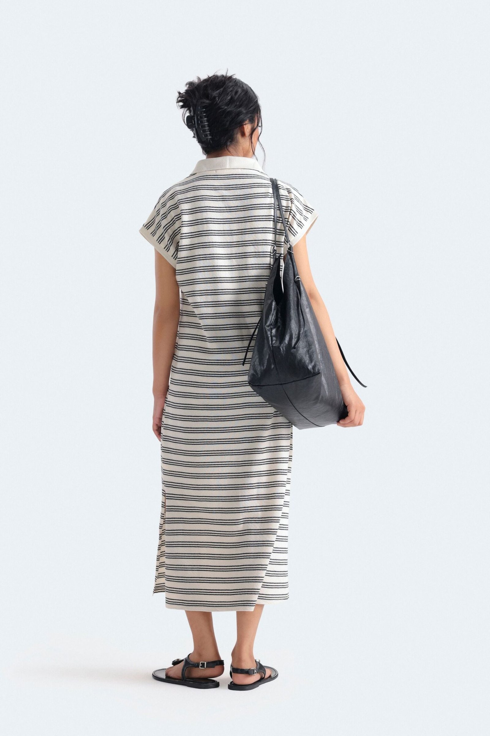 Striped Polo Dress - Image 3