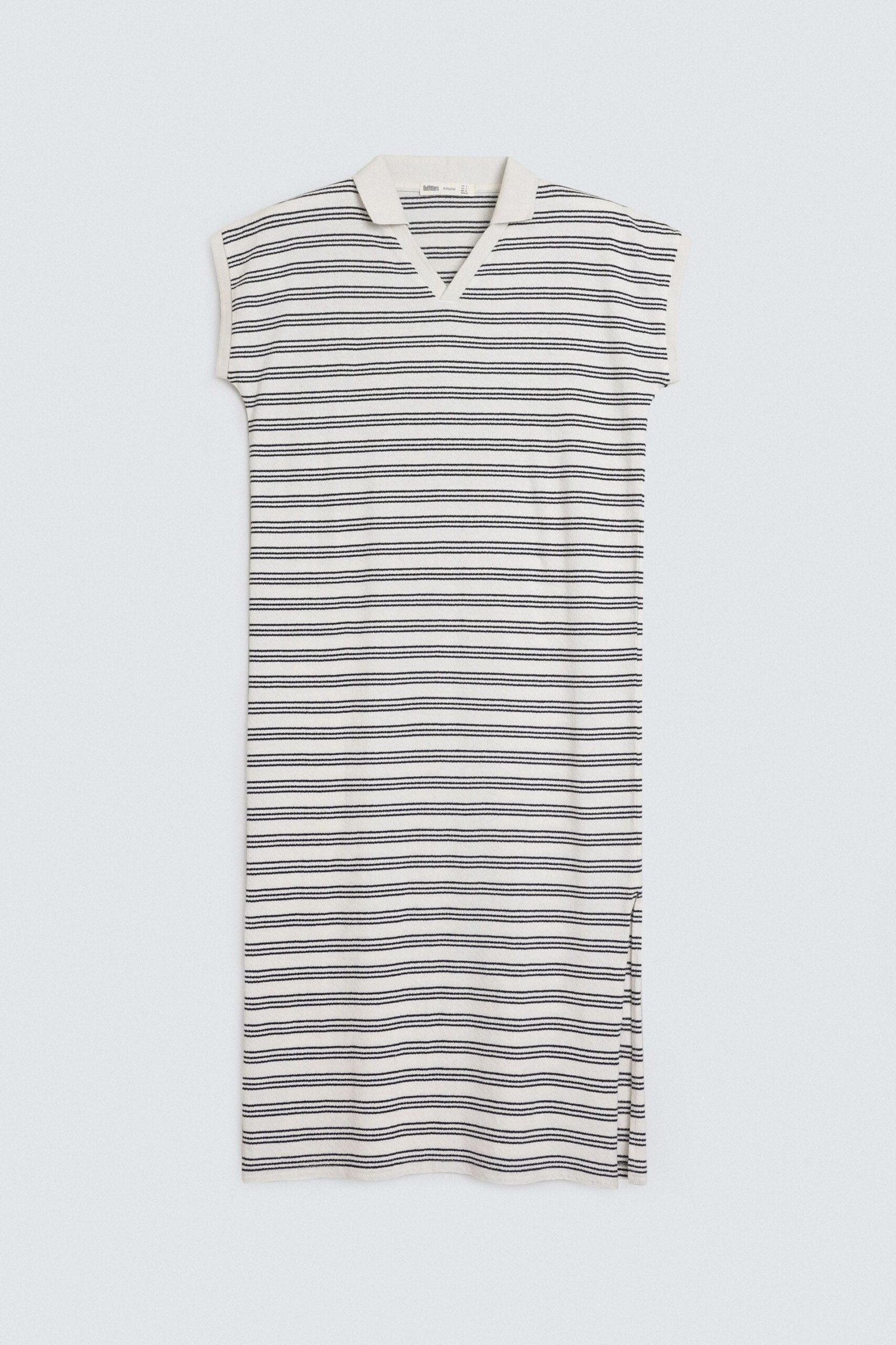 Striped Polo Dress - Image 5