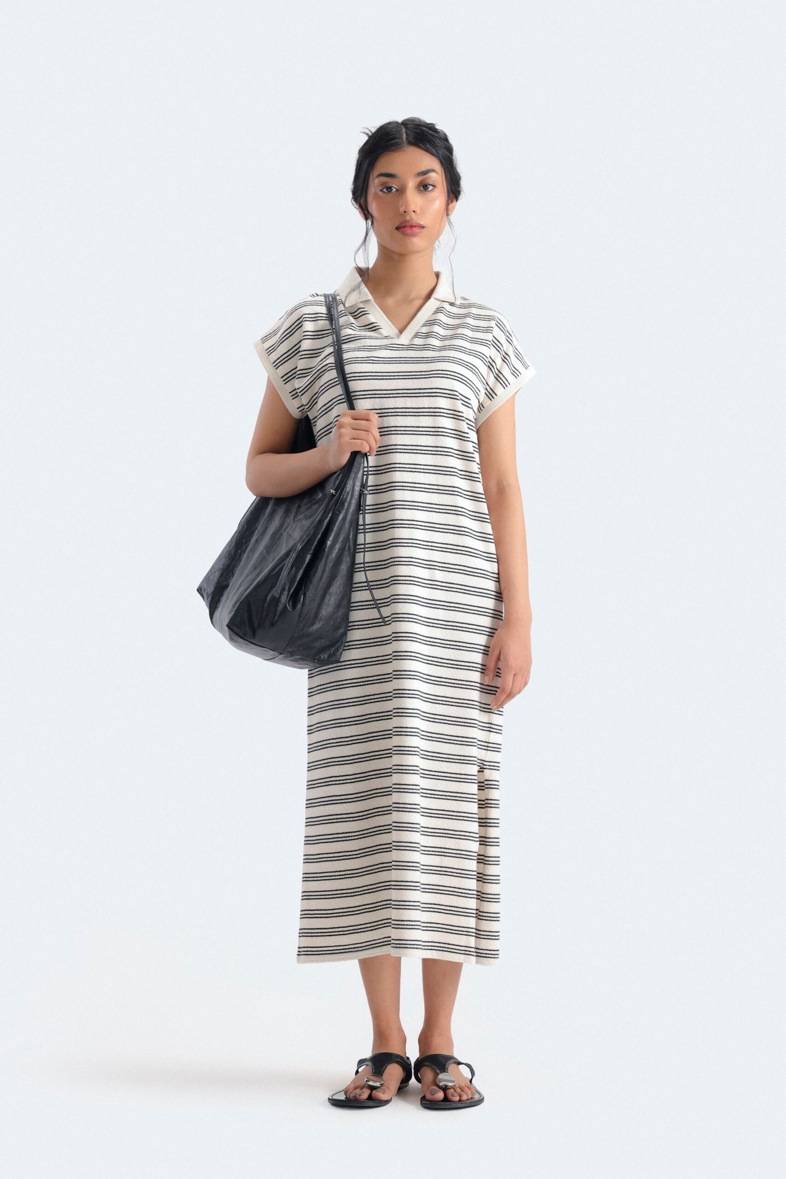 Striped Polo Dress