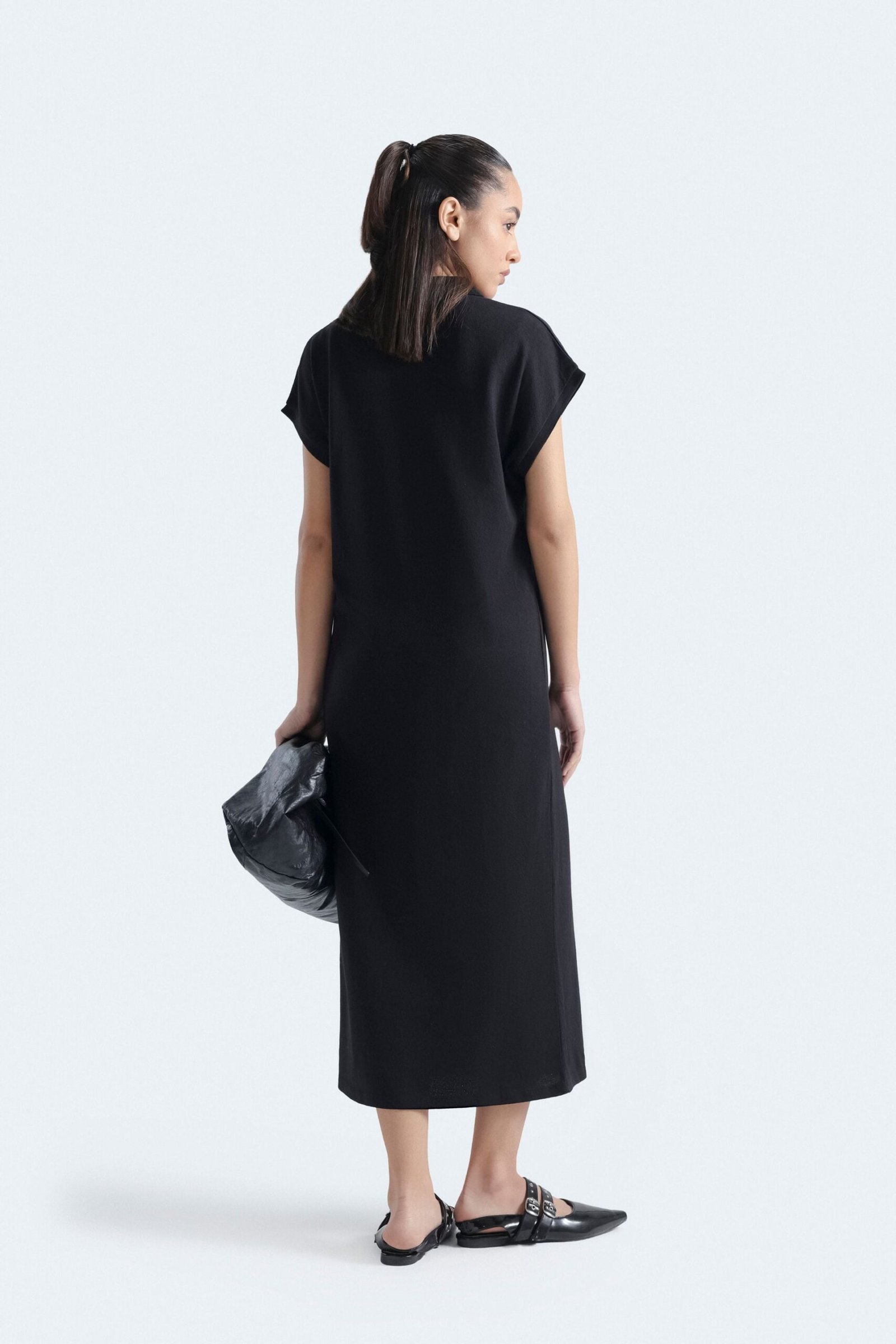 Polo Collar Dress - Image 4