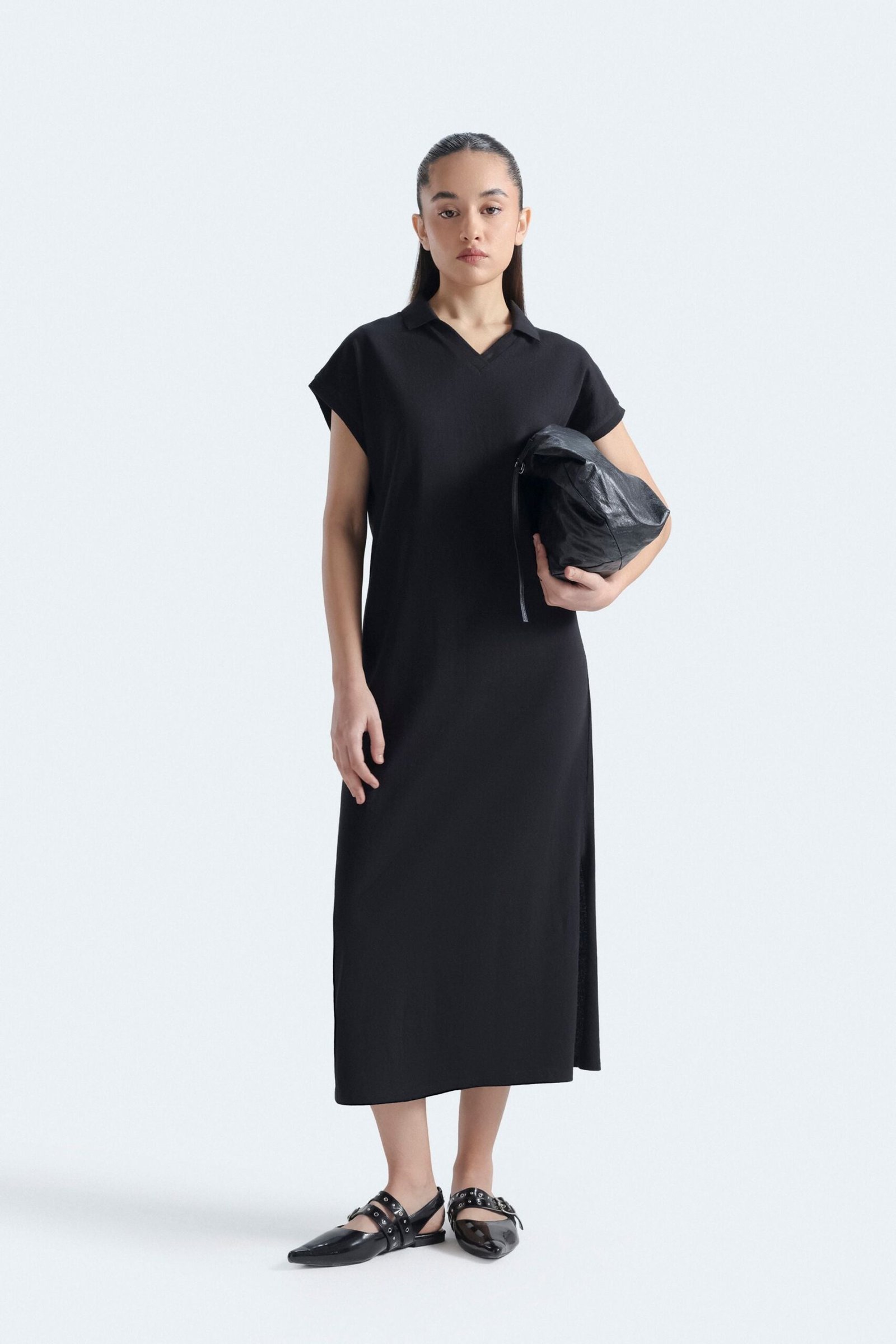 Polo Collar Dress