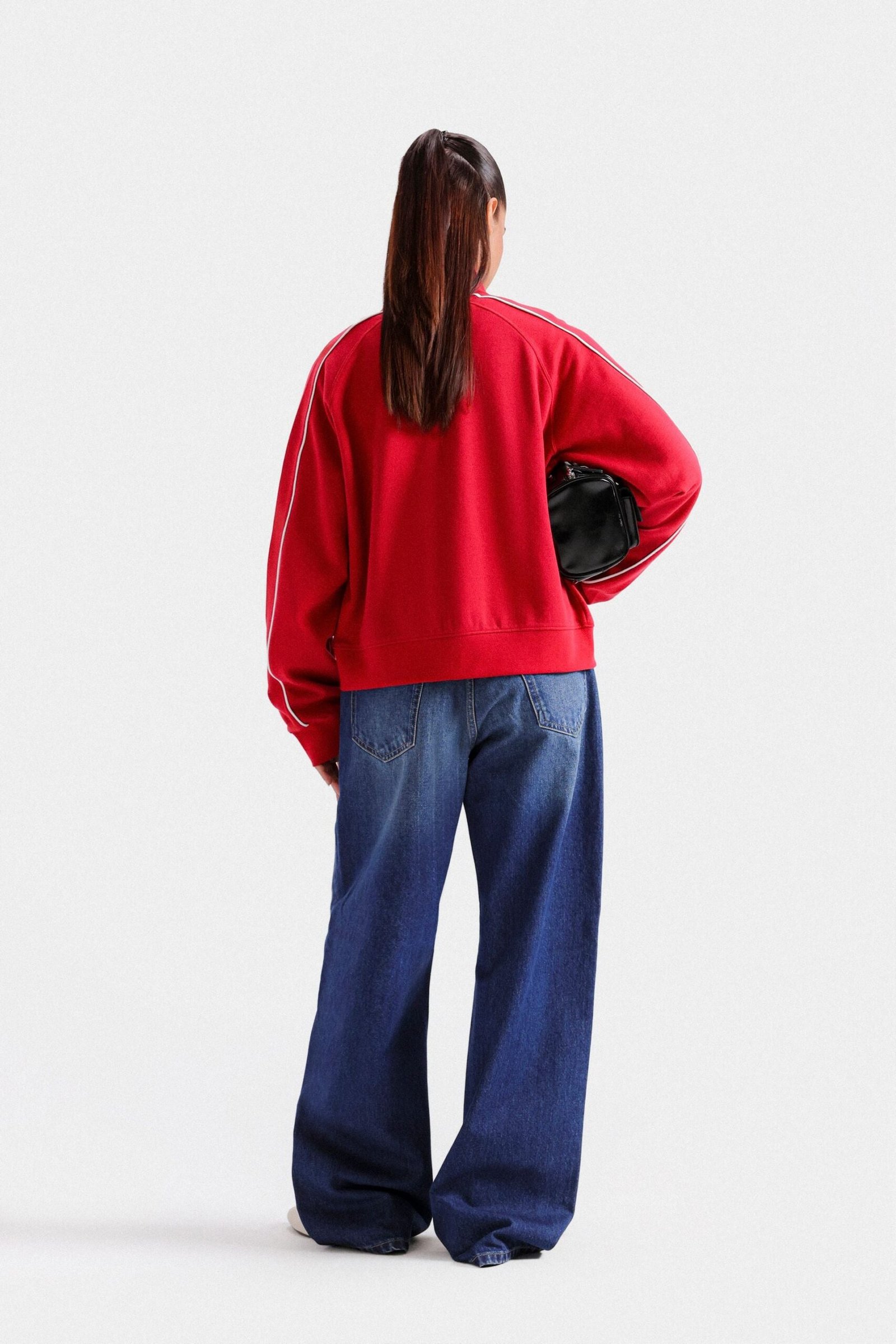 Raglan Sleeves Zipper - Image 4