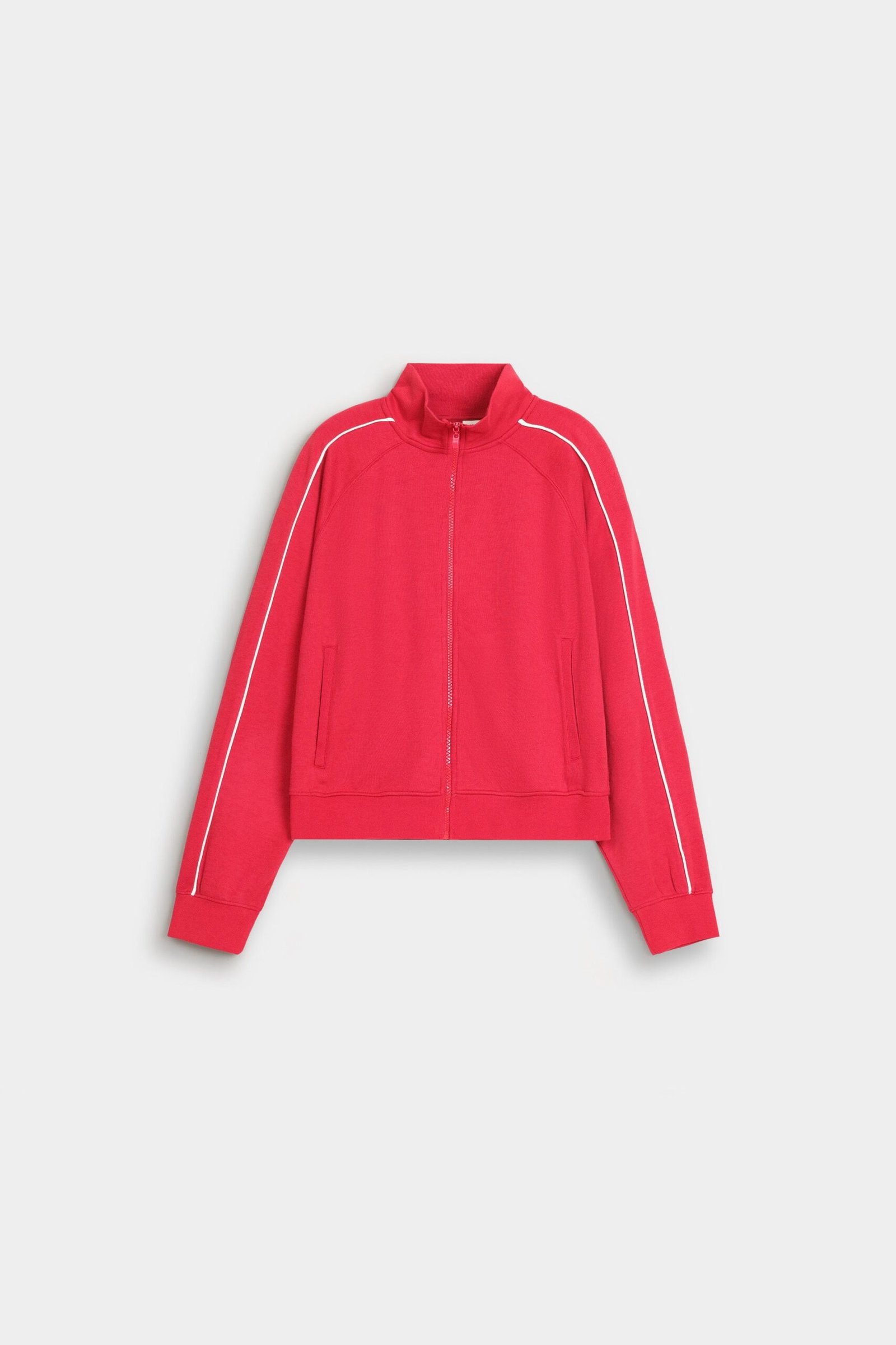 Raglan Sleeves Zipper - Image 5