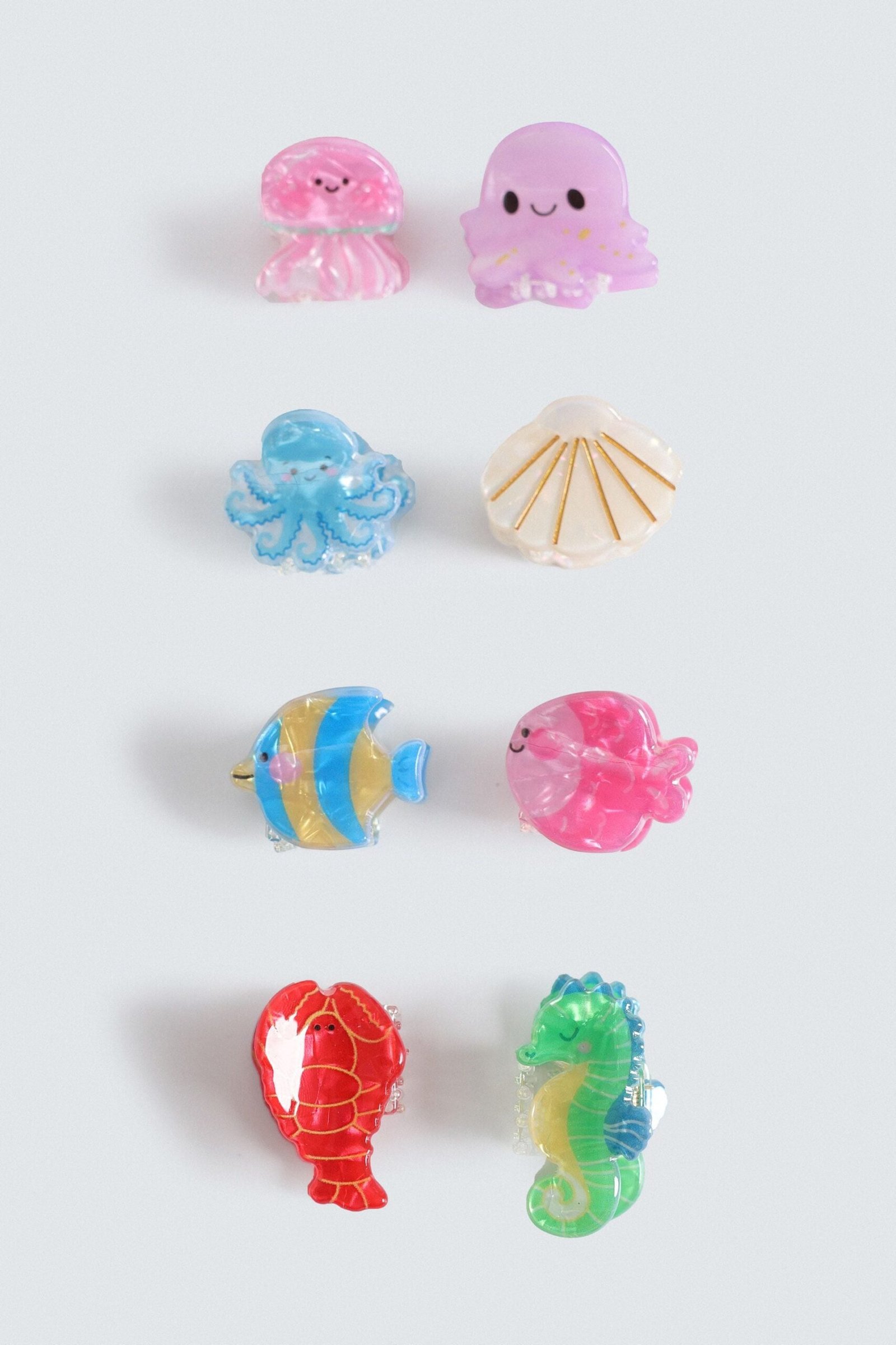 Pack of 8 Hair Clips