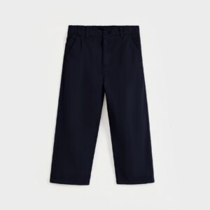 Non-Denim Straight Fit Trousers