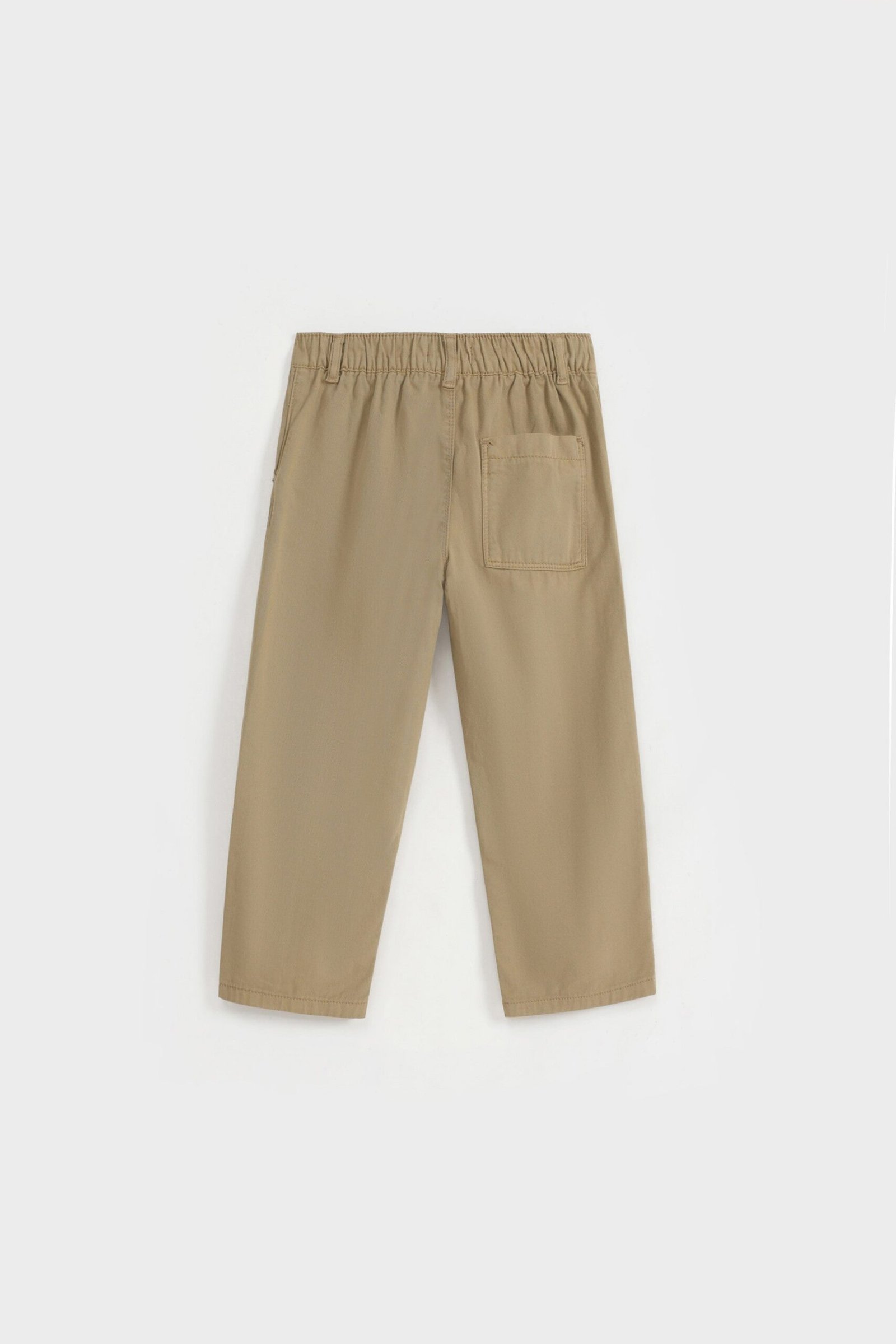 Non-Denim Straight Fit Trousers - Image 8