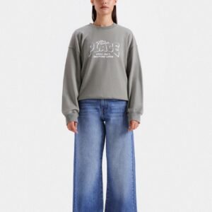 Cropped Graphic Sweatshirt