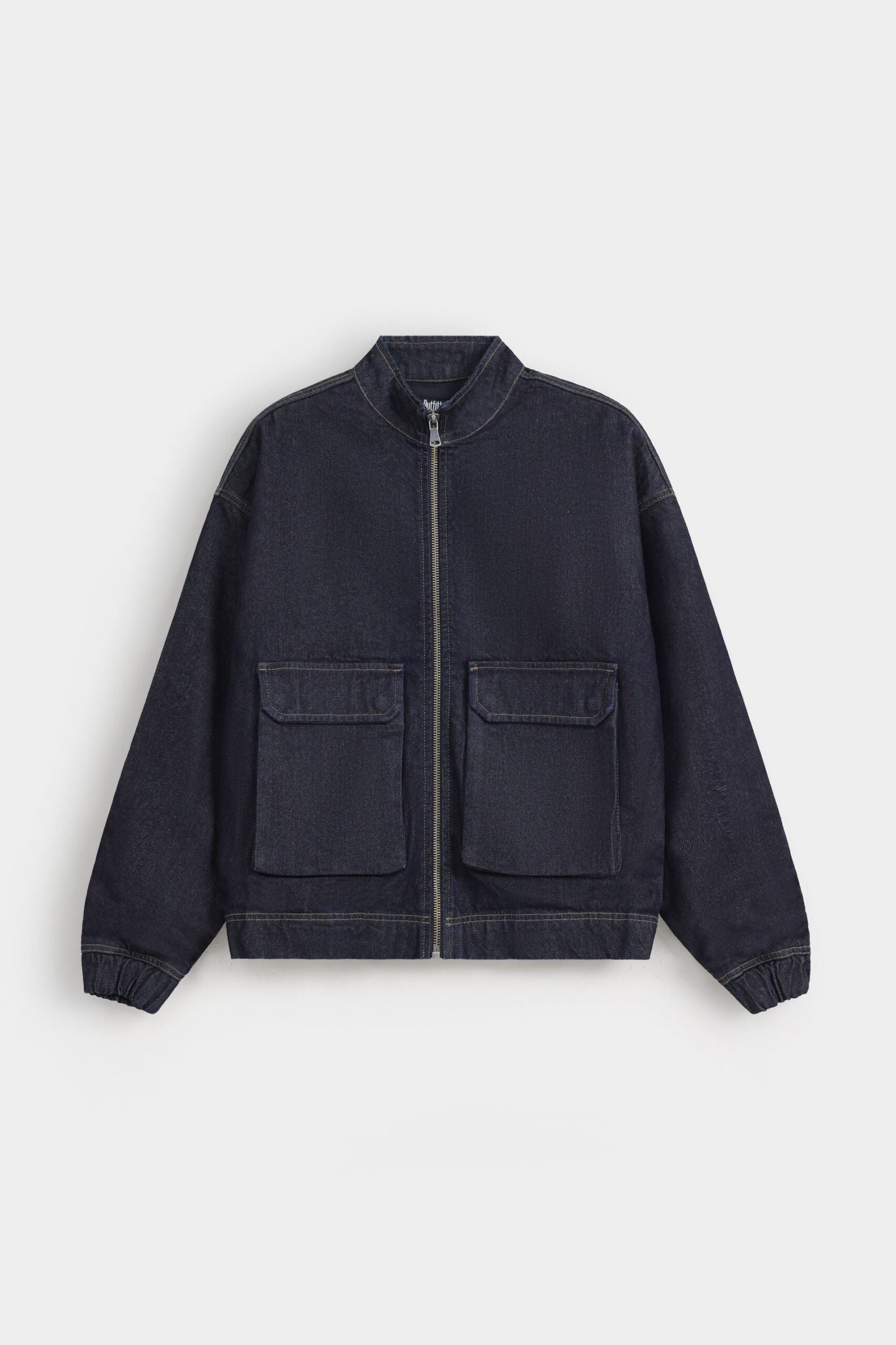 Zipper Denim Jacket - Image 5