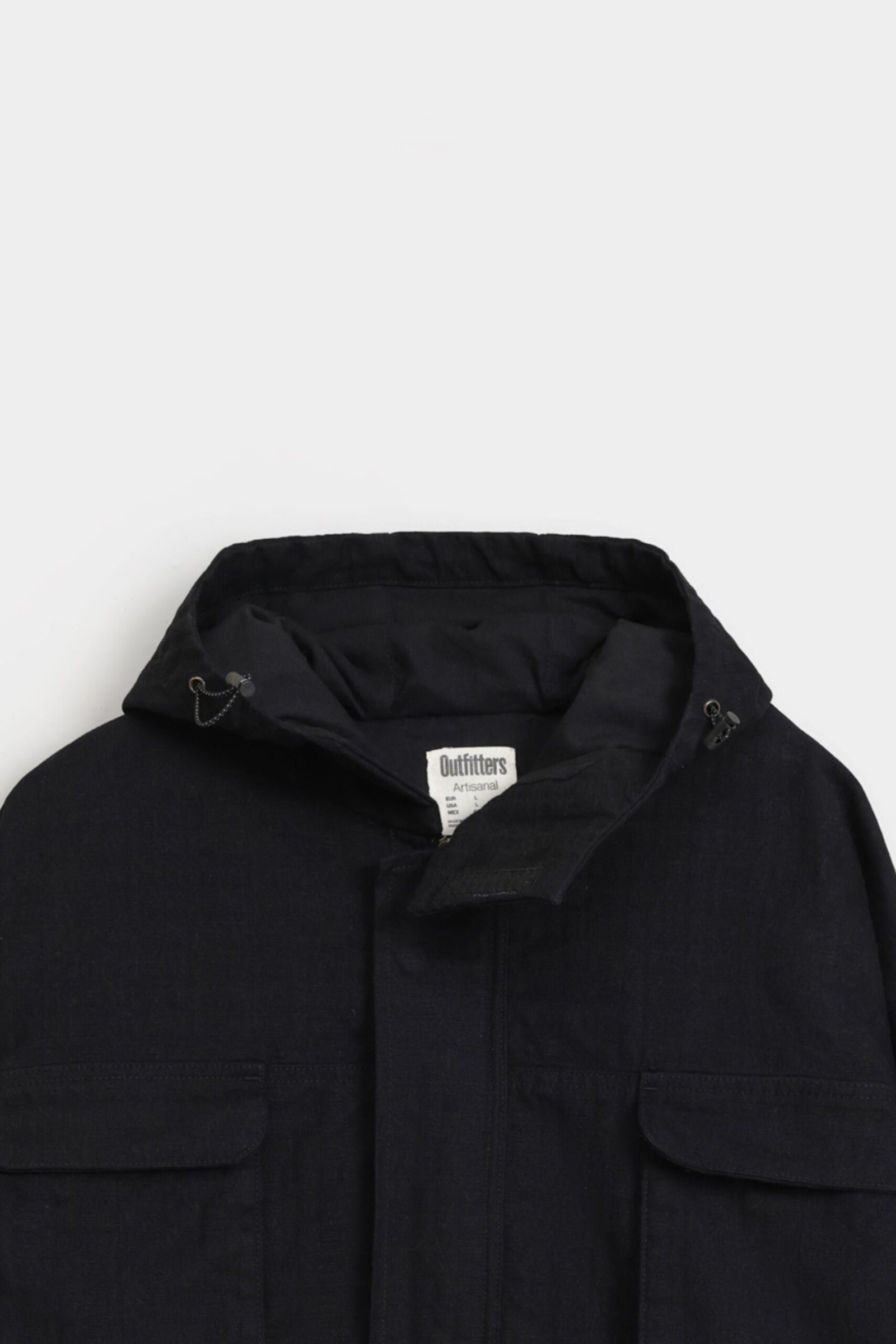 Non-Denim Jacket With Hood - Image 6
