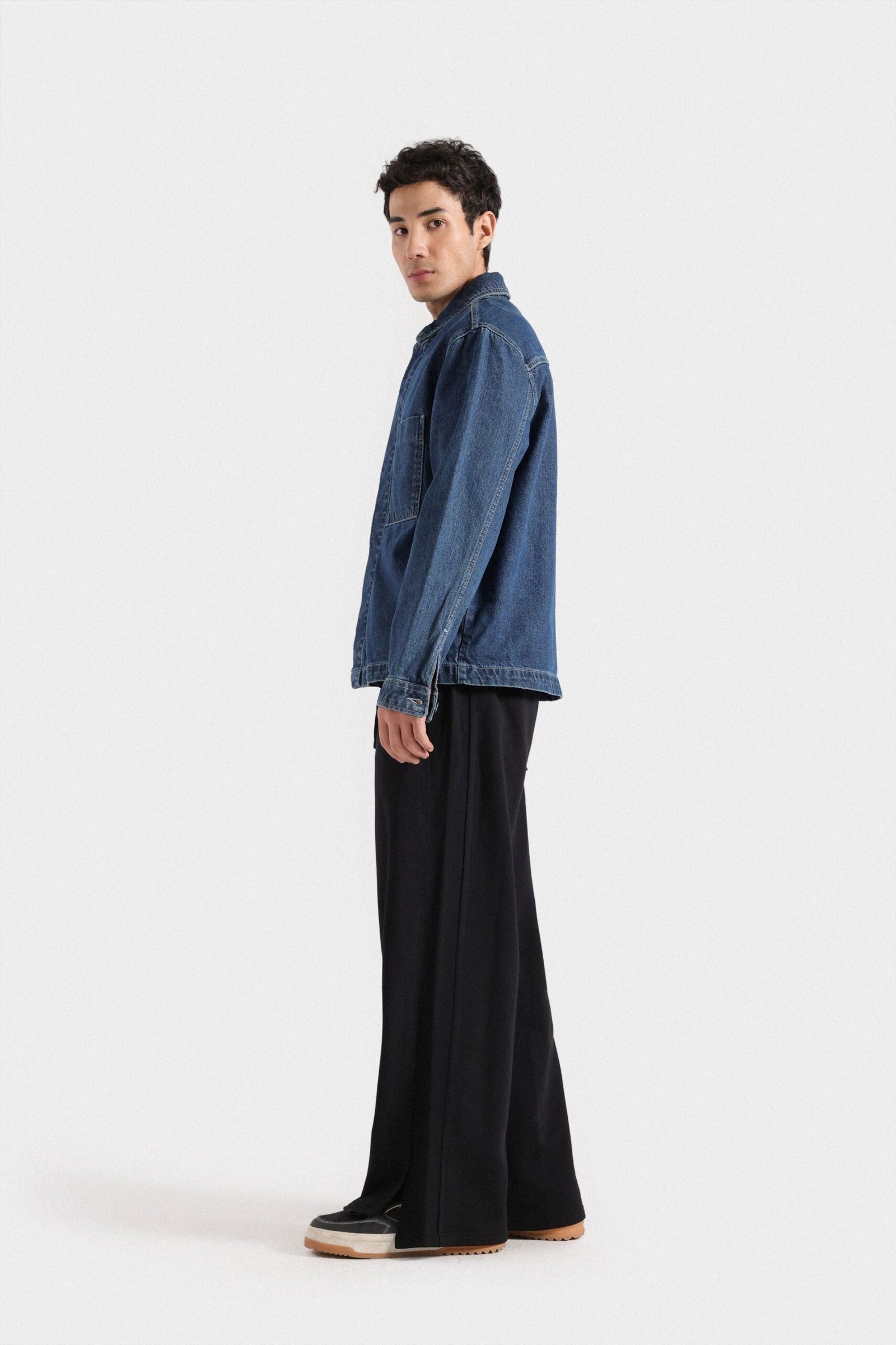 Denim Over Shirt - Image 4